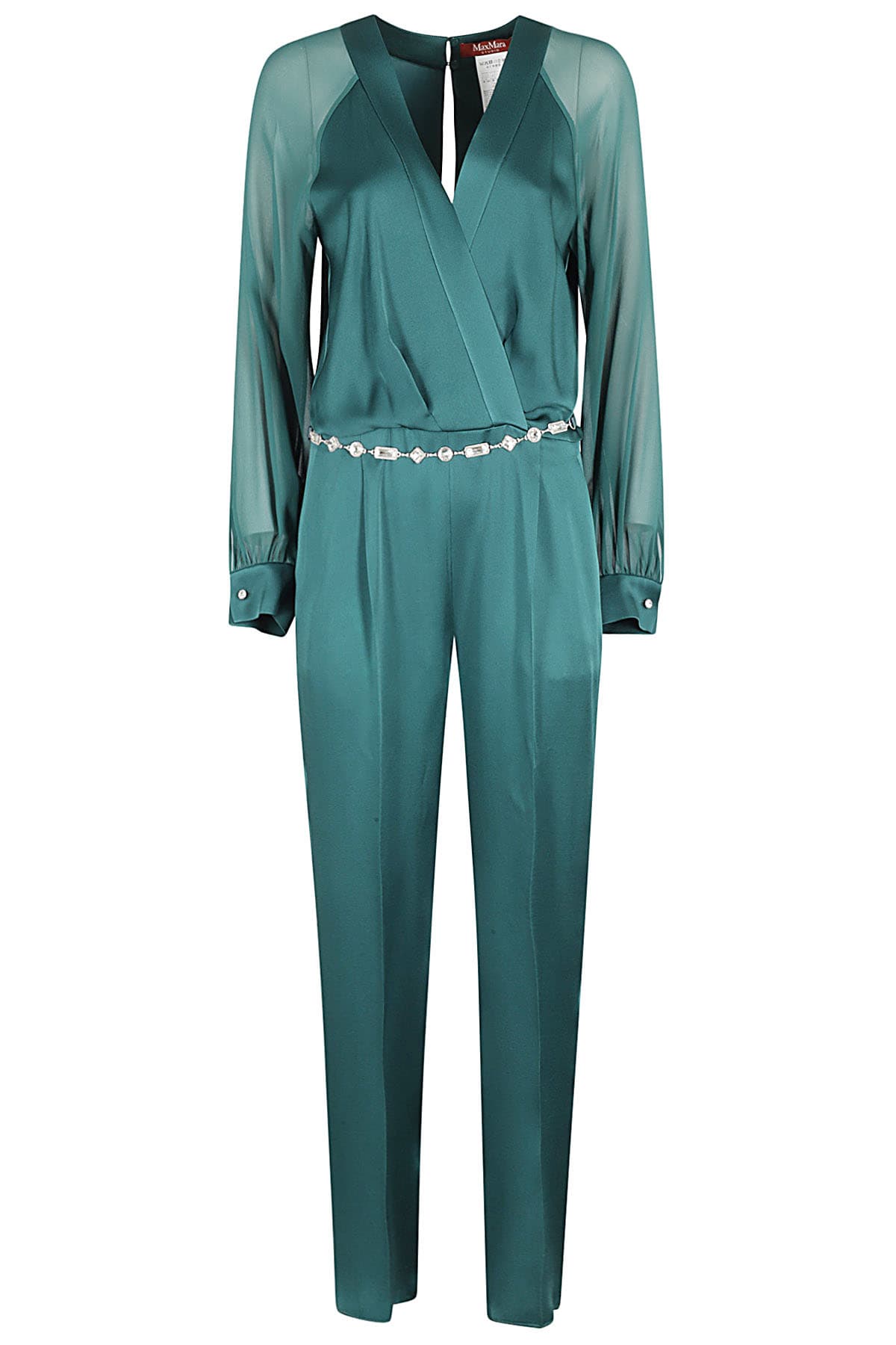 Max Mara Studio svelto Jumpsuit In Silk And Viscose