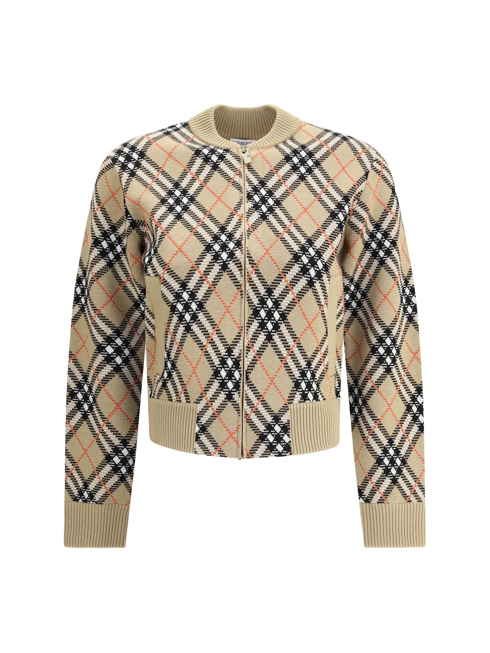 Burberry Check Cardigan