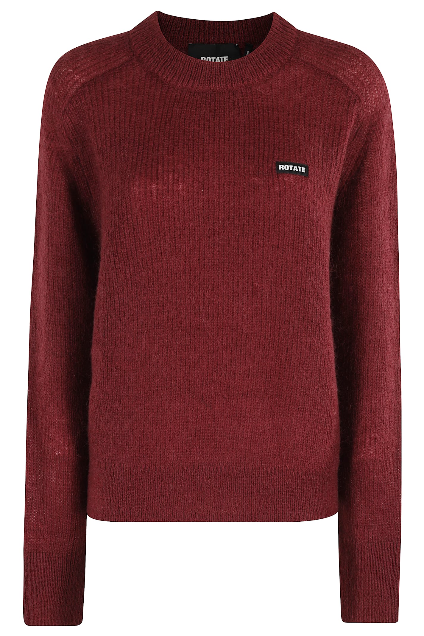 Rotate by Birger Christensen Light Knit Logo Sweater