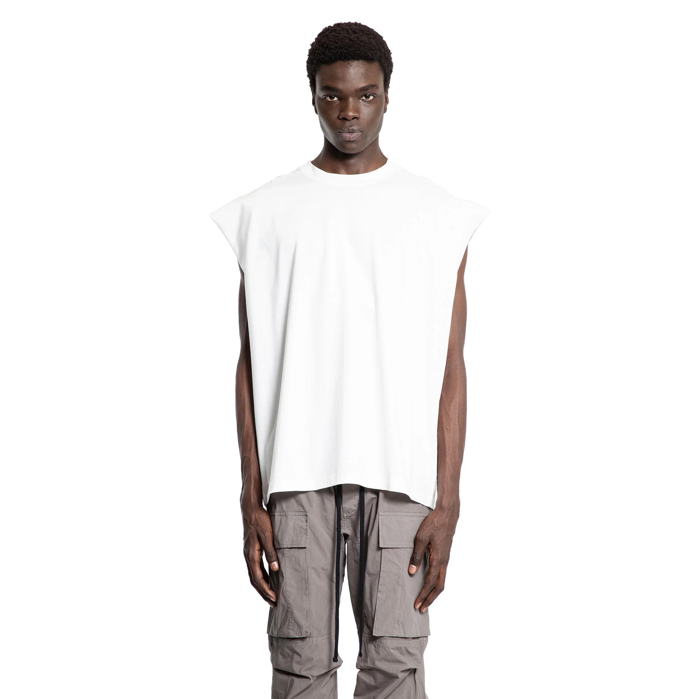 THOM KROM MAN WHITE T-SHIRTS & TANK TOPS