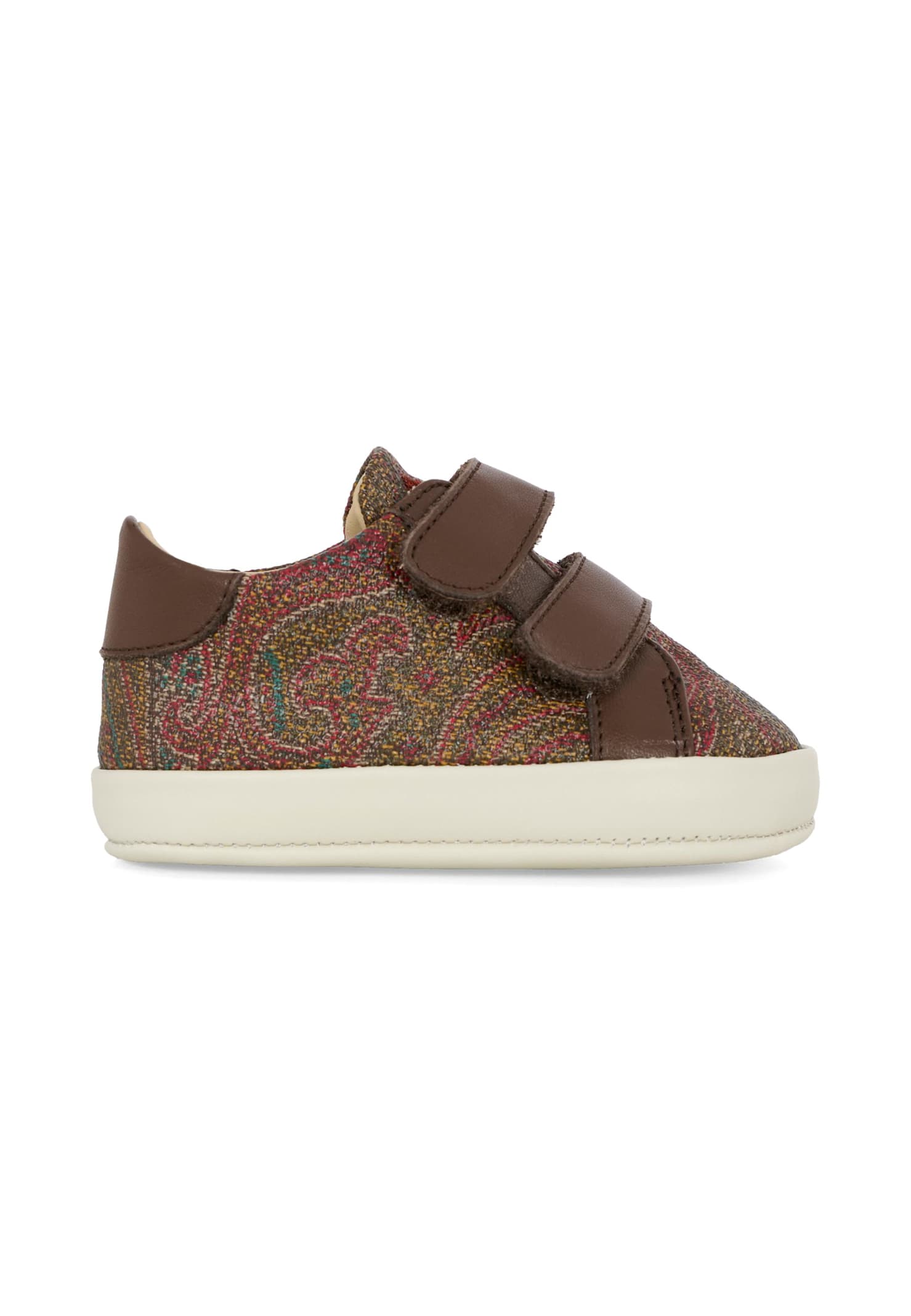 Etro Multicolor Sneakers For Baby Boy With Paisley Print