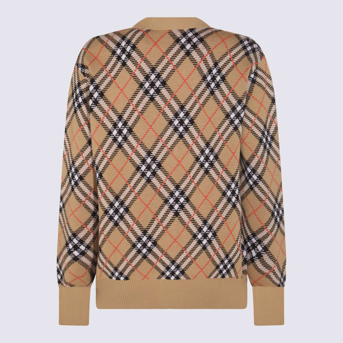Burberry Beige Wool Knitwear