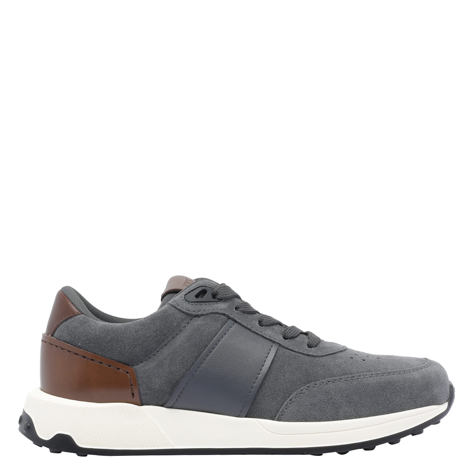 Tod's Leather And Technical Fabric Sneakers
