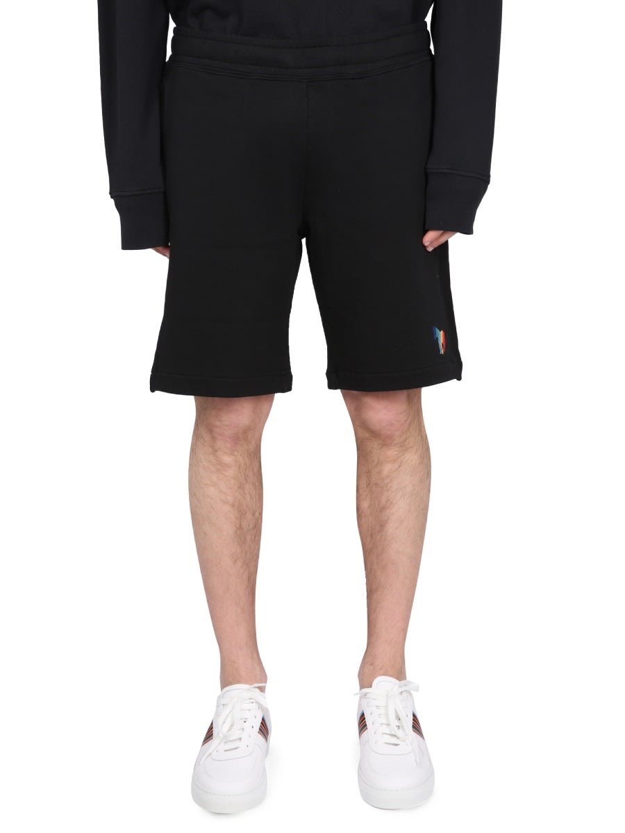 PS by Paul Smith Cotton Fleece Bermuda Shorts