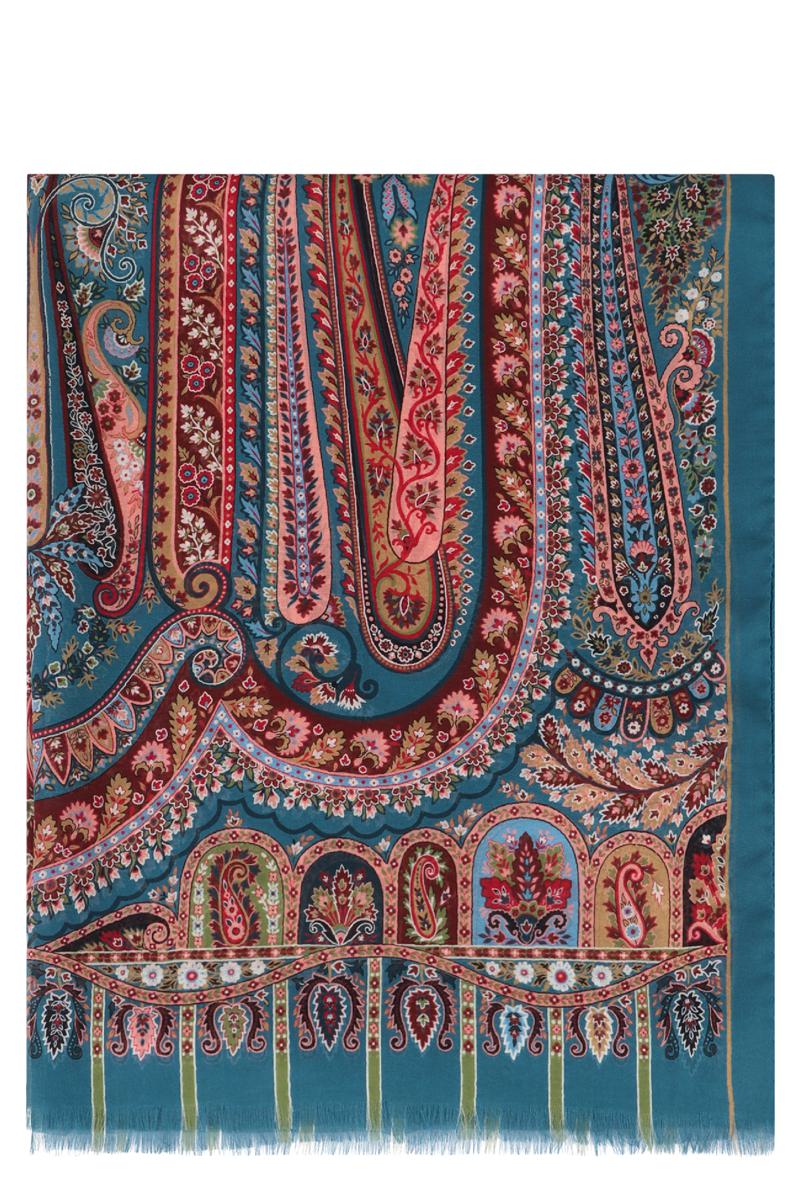 Etro Printed Silk Scarf