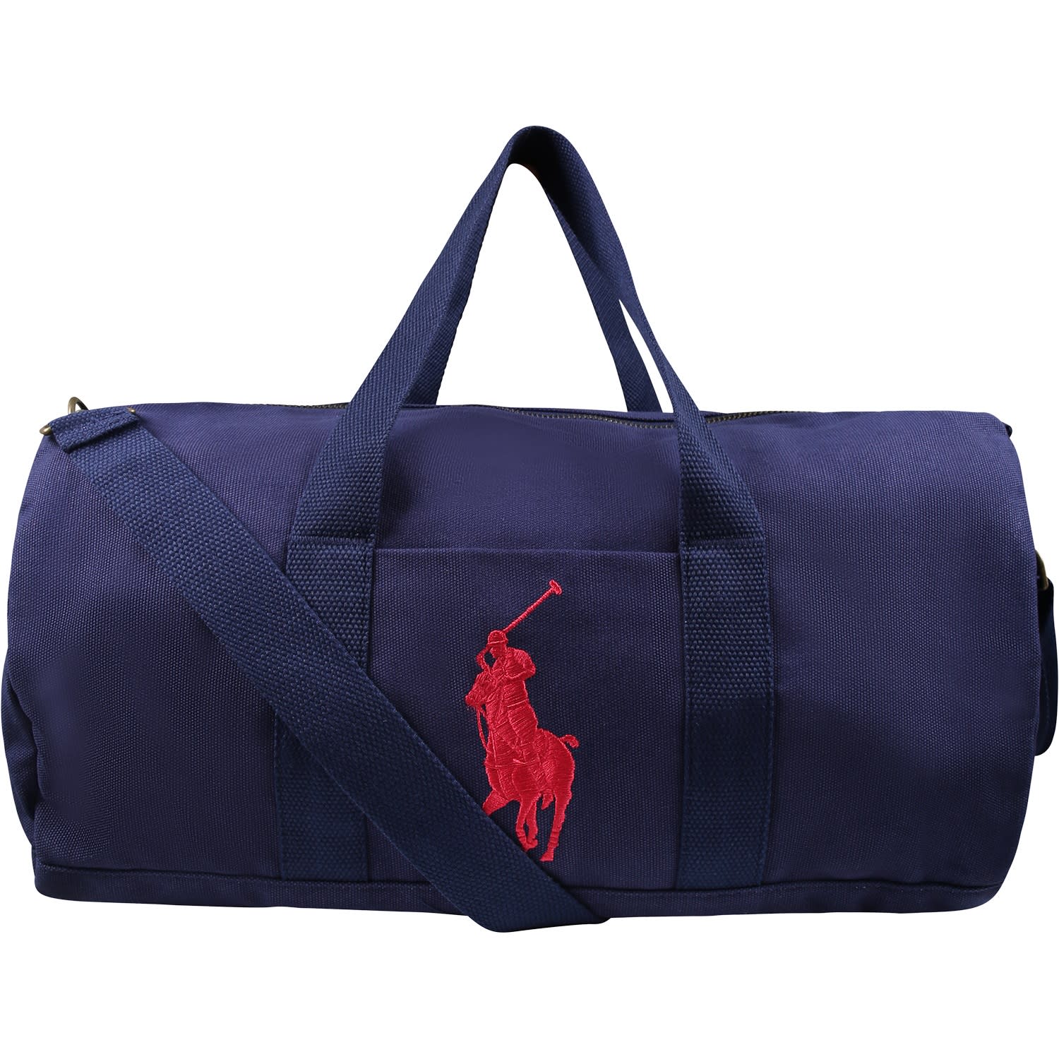 Ralph Lauren Blue Suitcase For Kids With Logo
