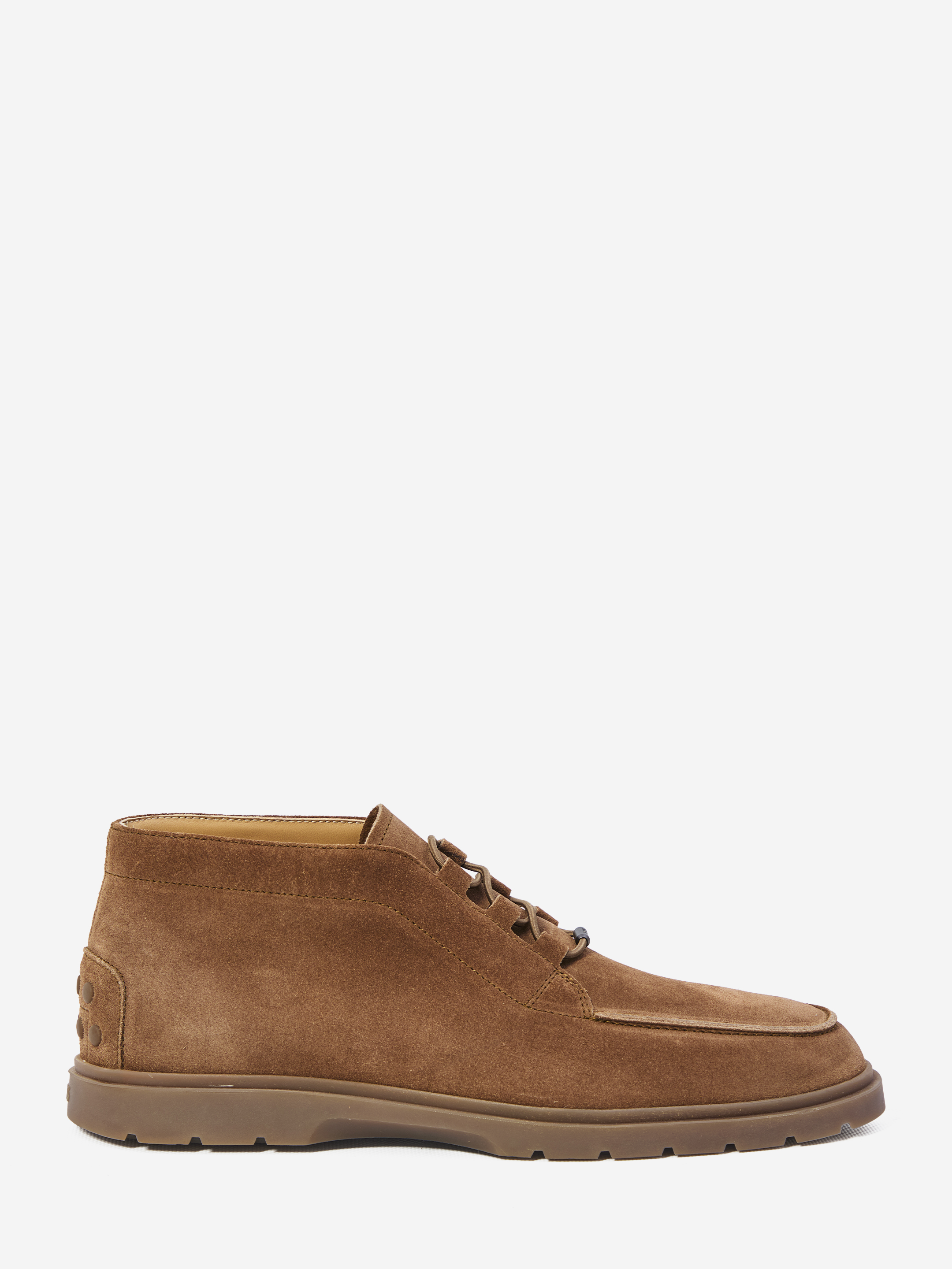 Suede leather ankle boots