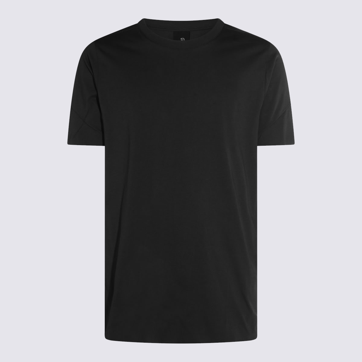 Thom Krom Black Cotton T-shirt
