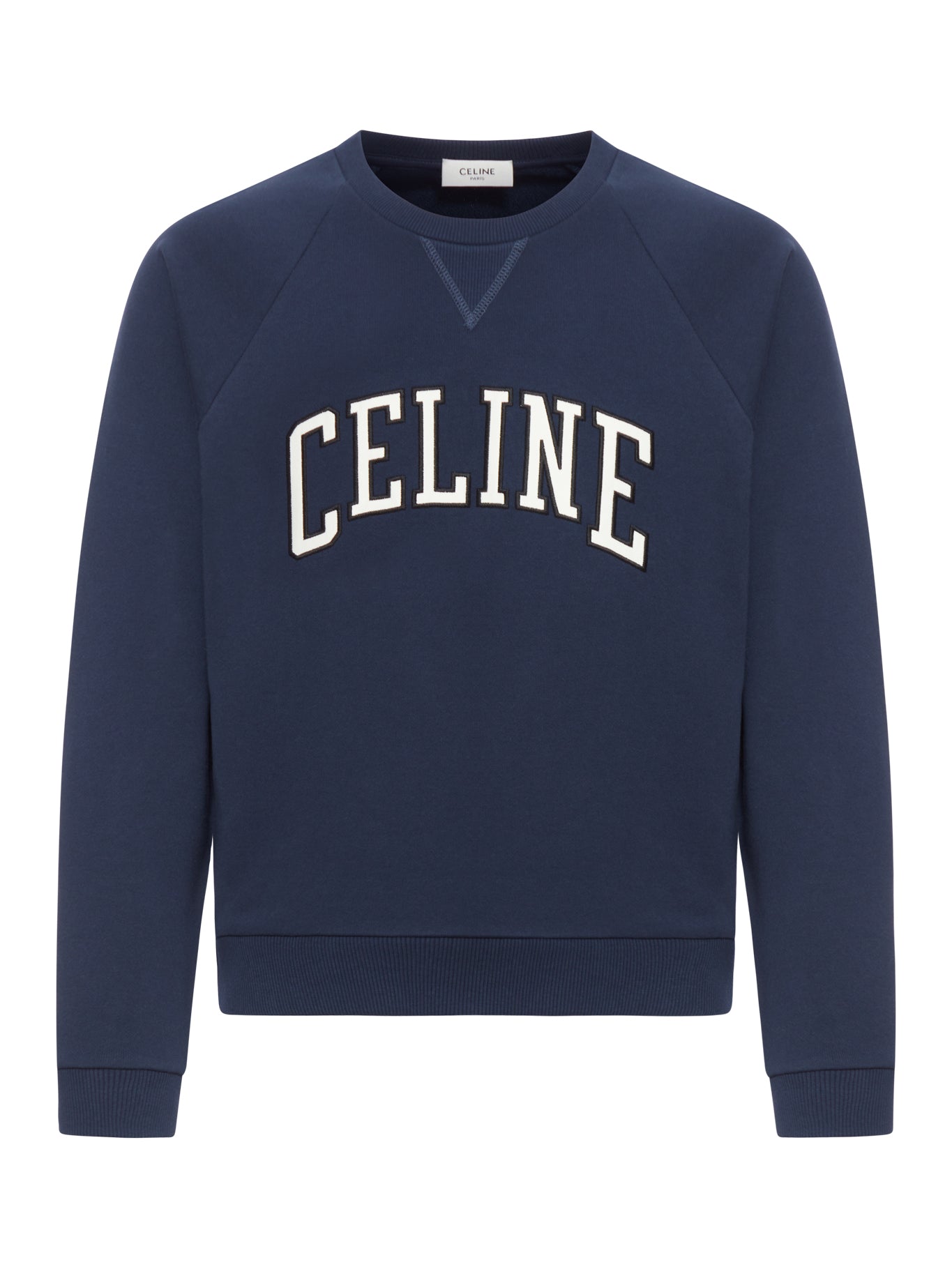 Celine 男士圆领弧形logo卫衣