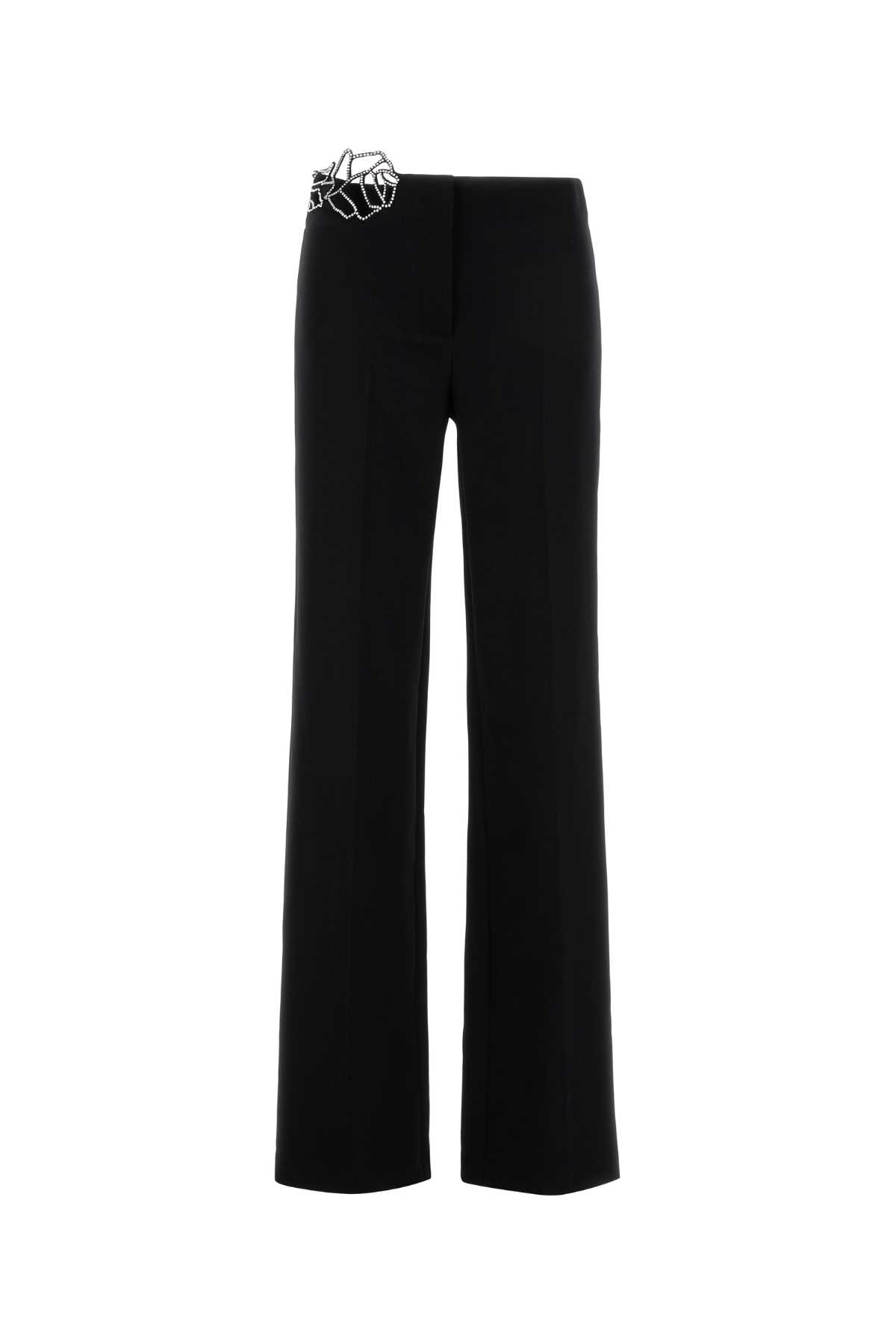 Blumarine Black Cady Pant