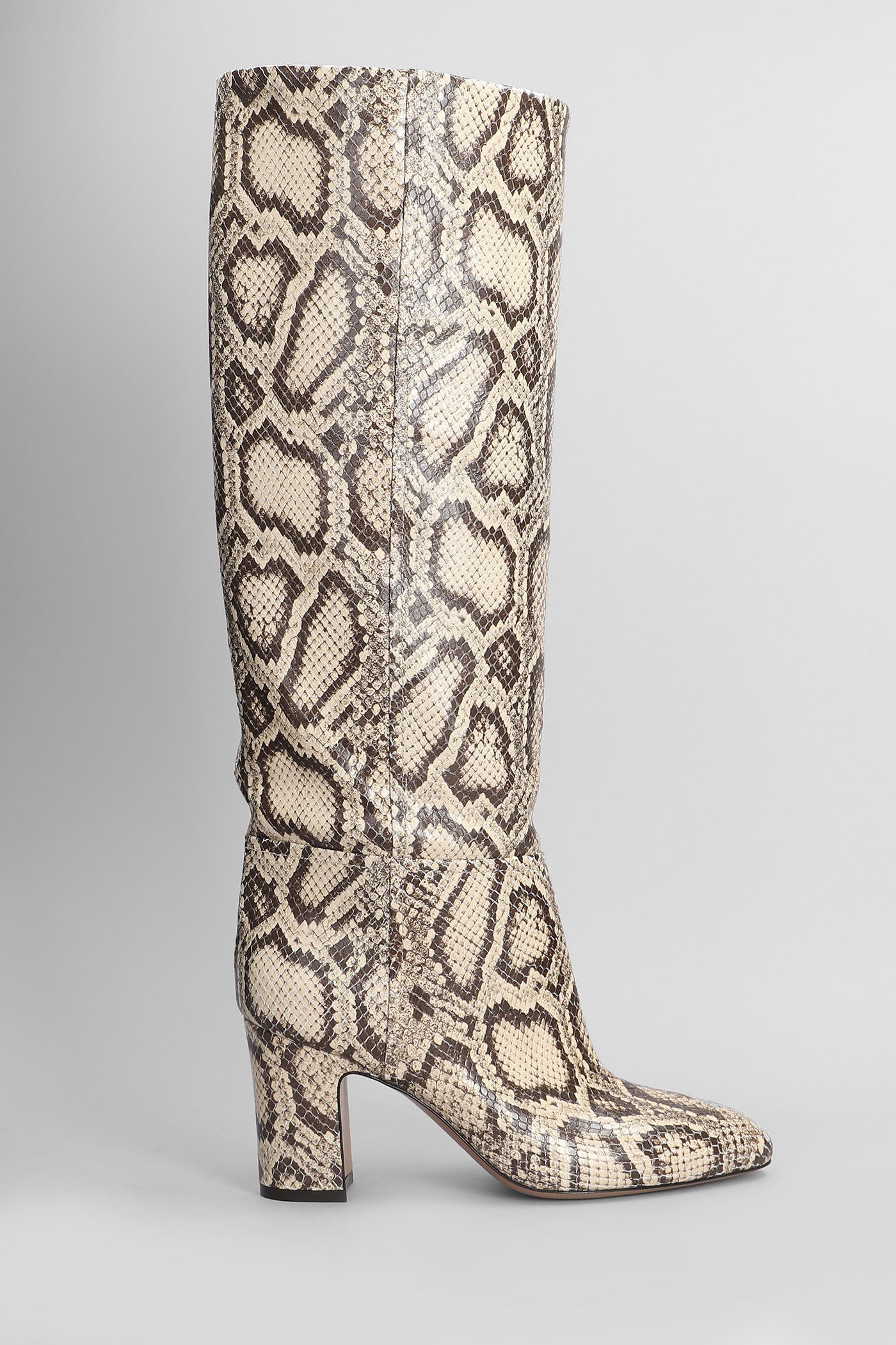 Paris Texas Lavinia Boot 75 High Heels Boots In Python Print Leather