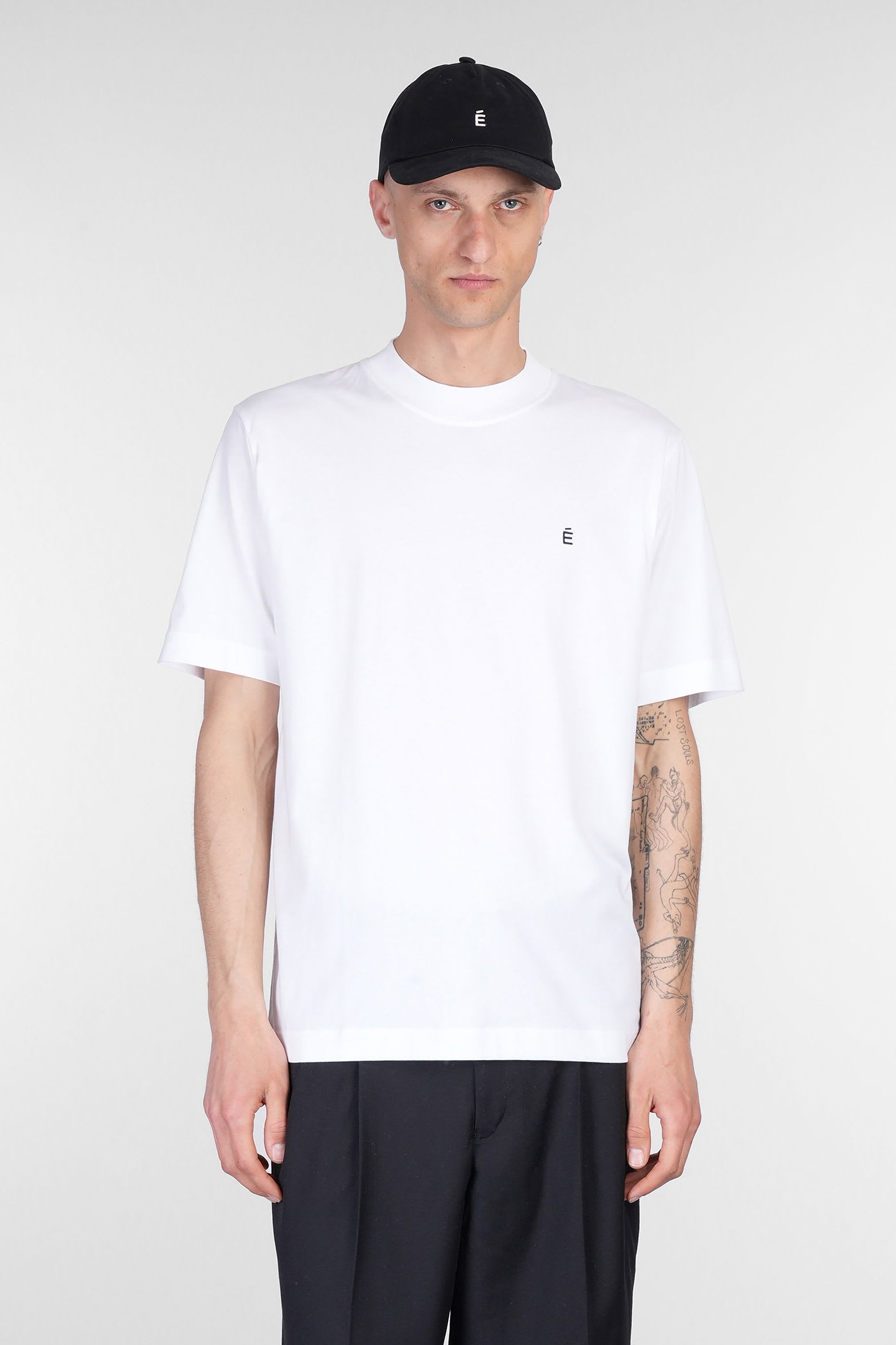 Études T-shirt In White Cotton
