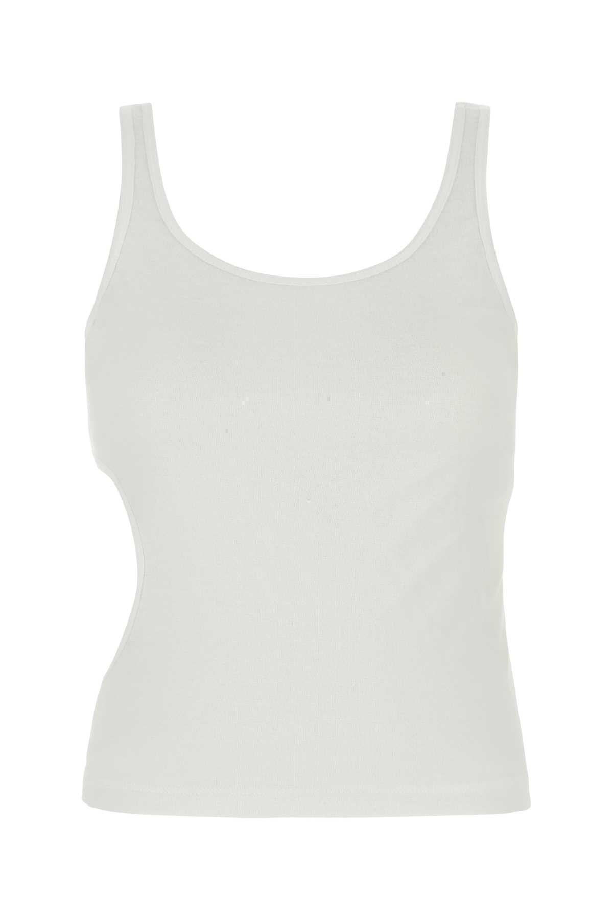 Gimaguas White Cotton Rei T-shirt