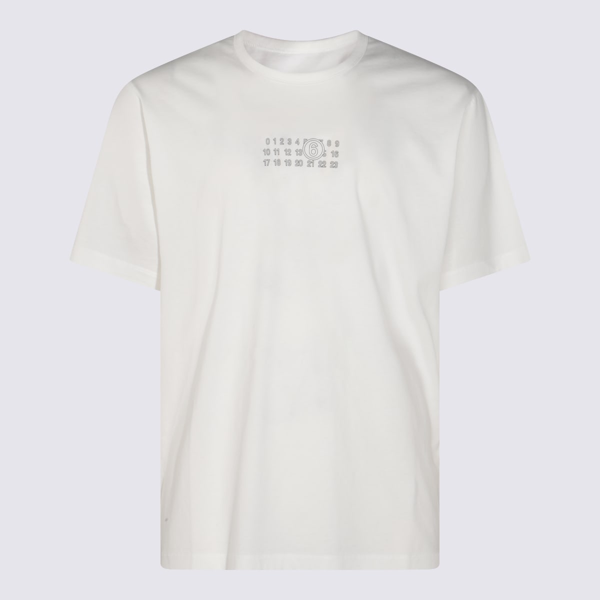 MM6 Maison Margiela White Cotton T-shirt