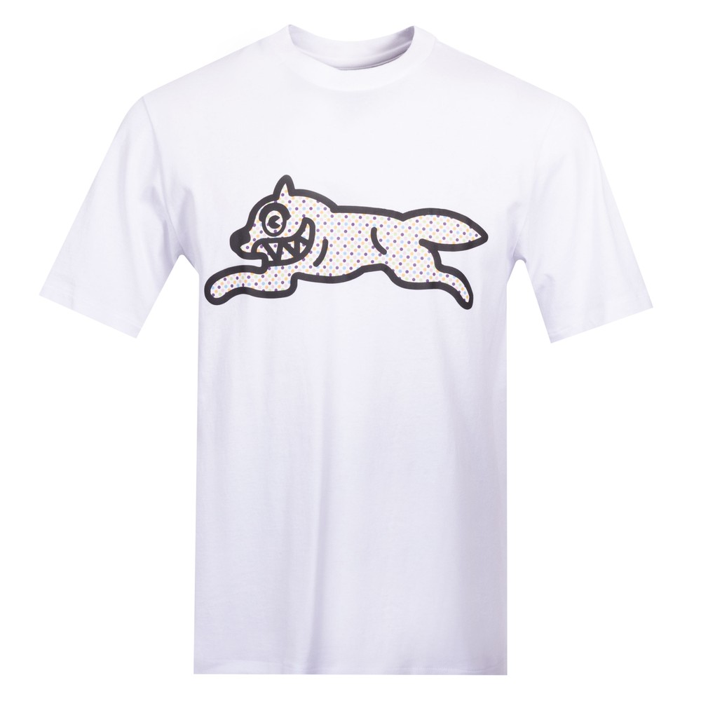 Polka Dot Running Dog T Shirt