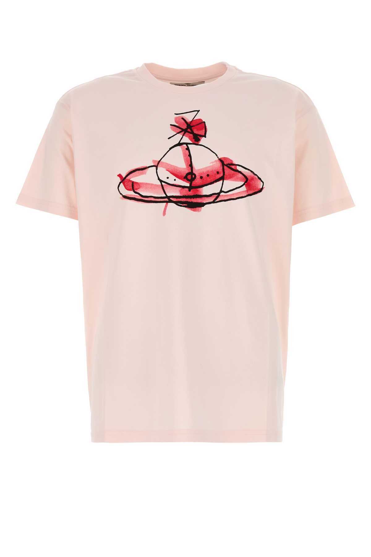 Vivienne Westwood Pastel Pink Cotton T-shirt