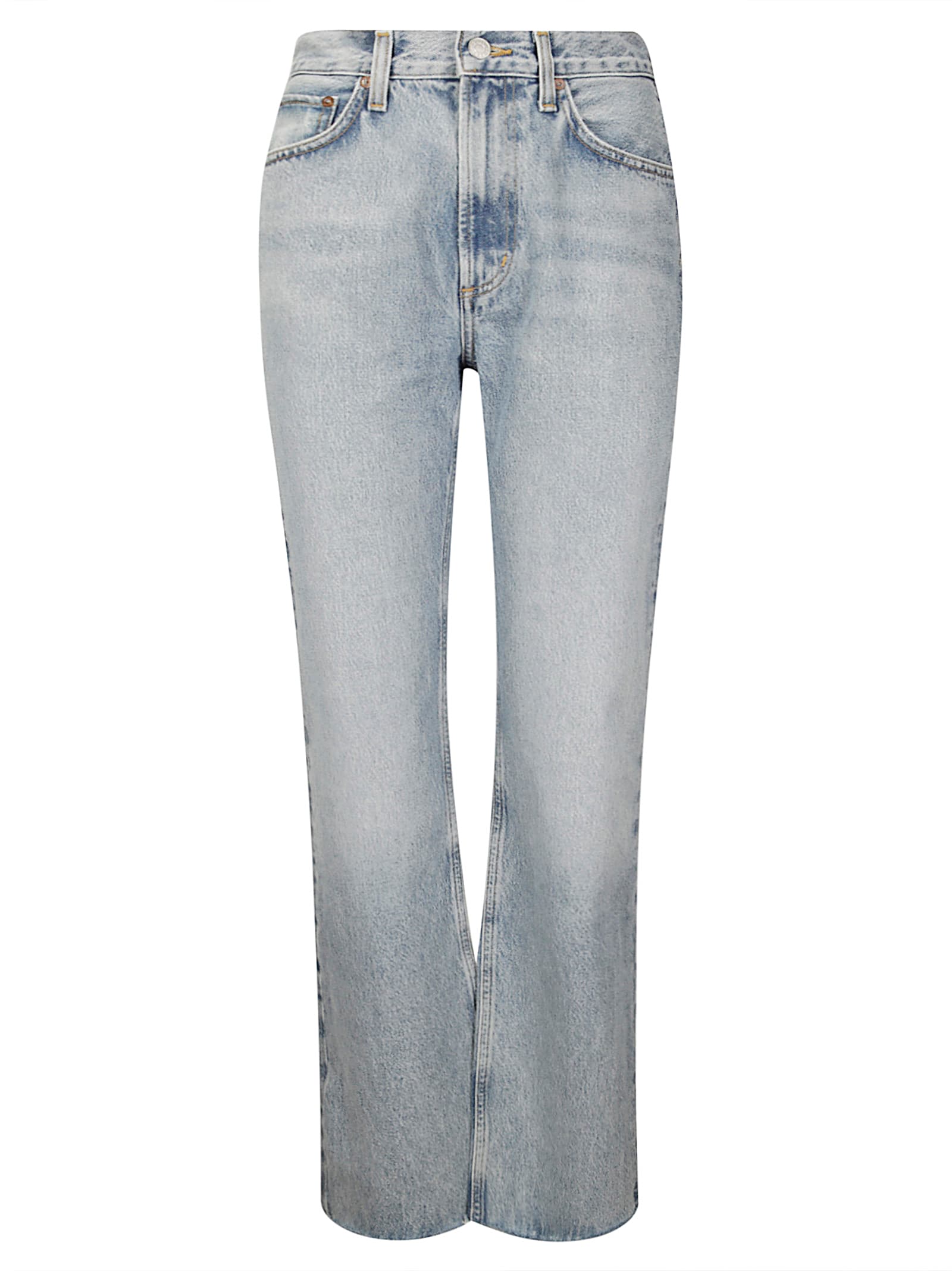 AGOLDE Leena Mid Rise Baby Flare Jean