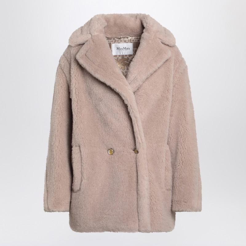 Max Mara Teddy Bear Icon Coat Short Sand In And