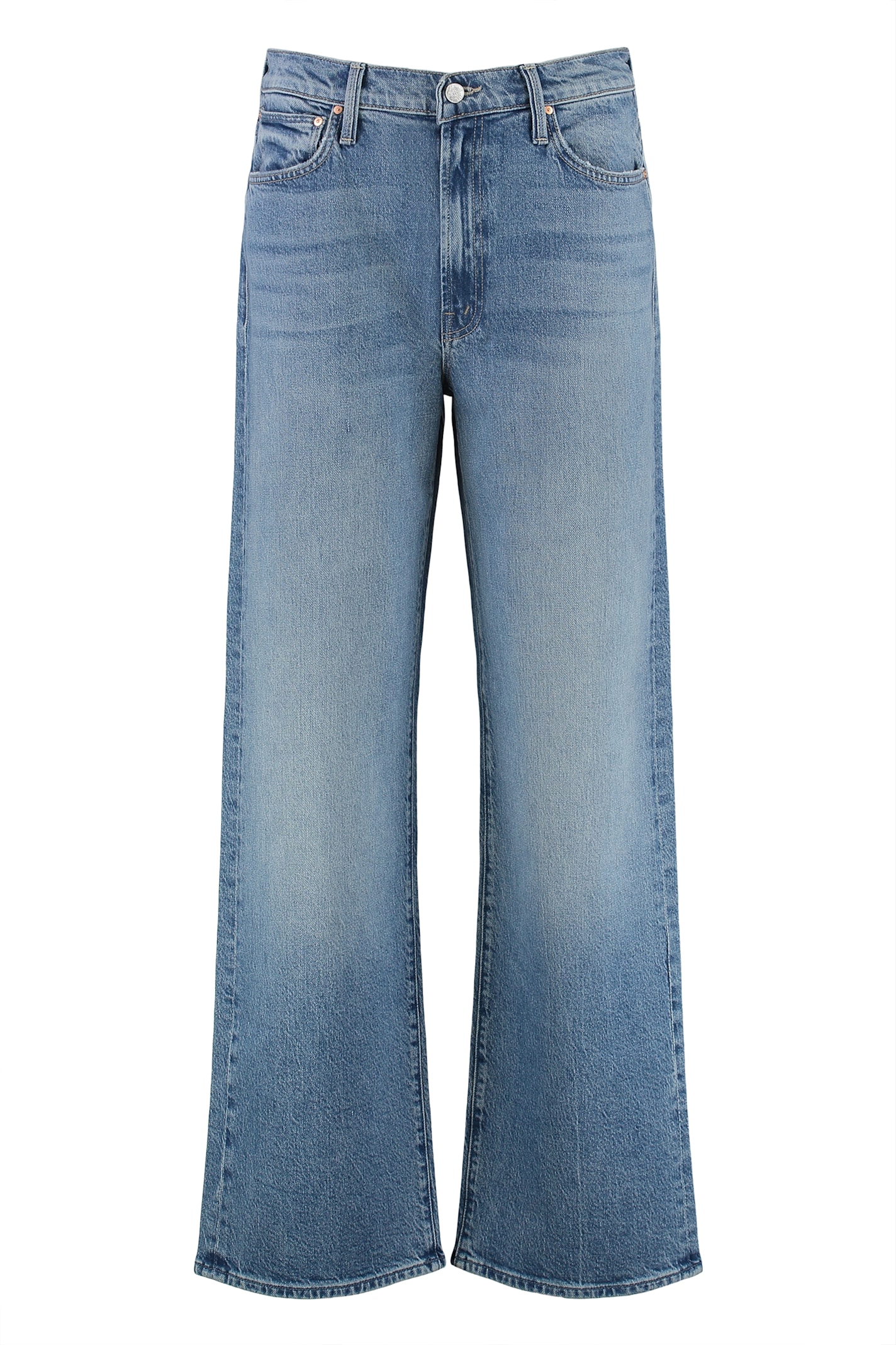Mother The Dodger Sneak Straight Leg Jeans