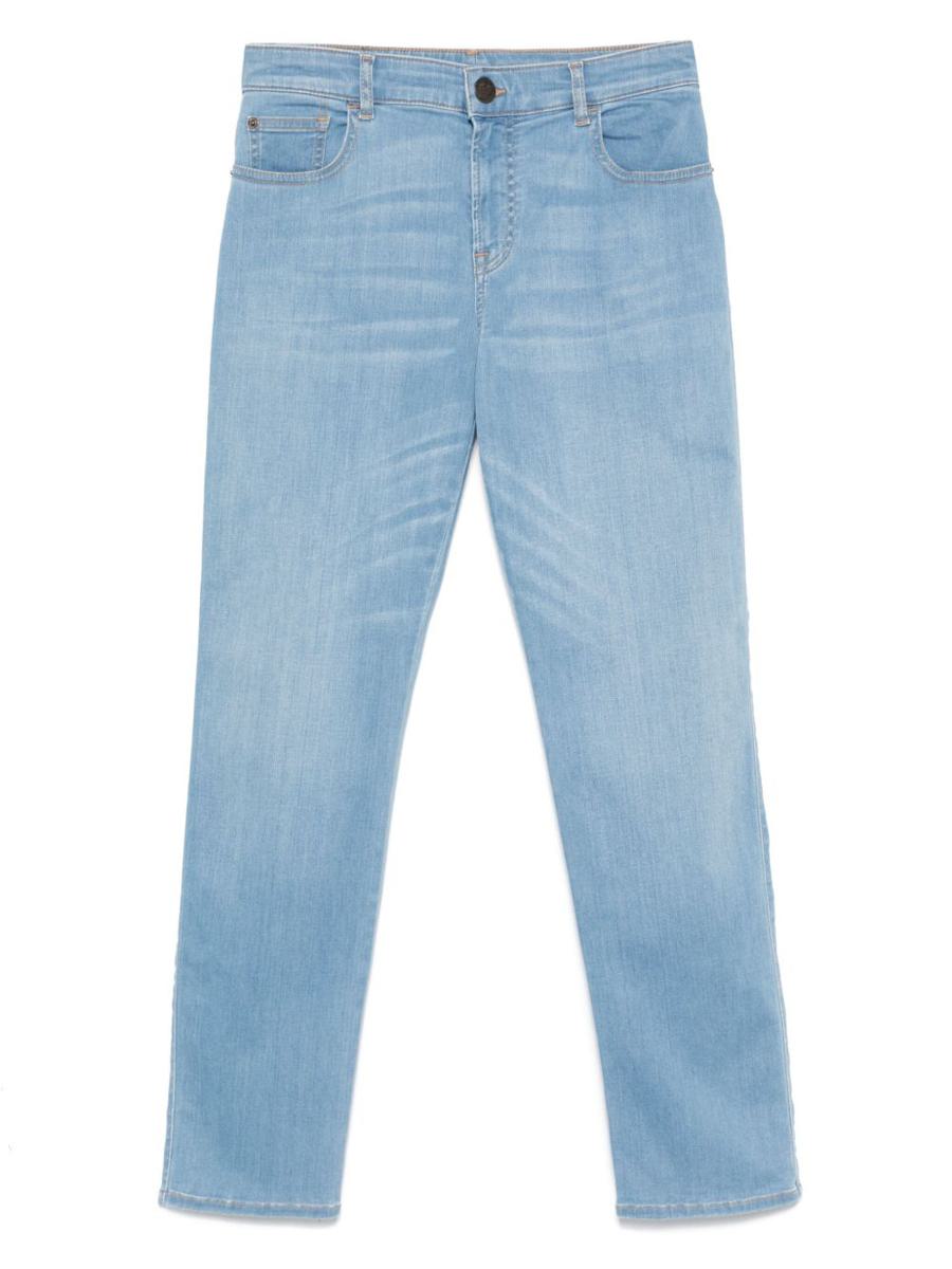 Emporio Armani Skinny Denim Cotton Jeans