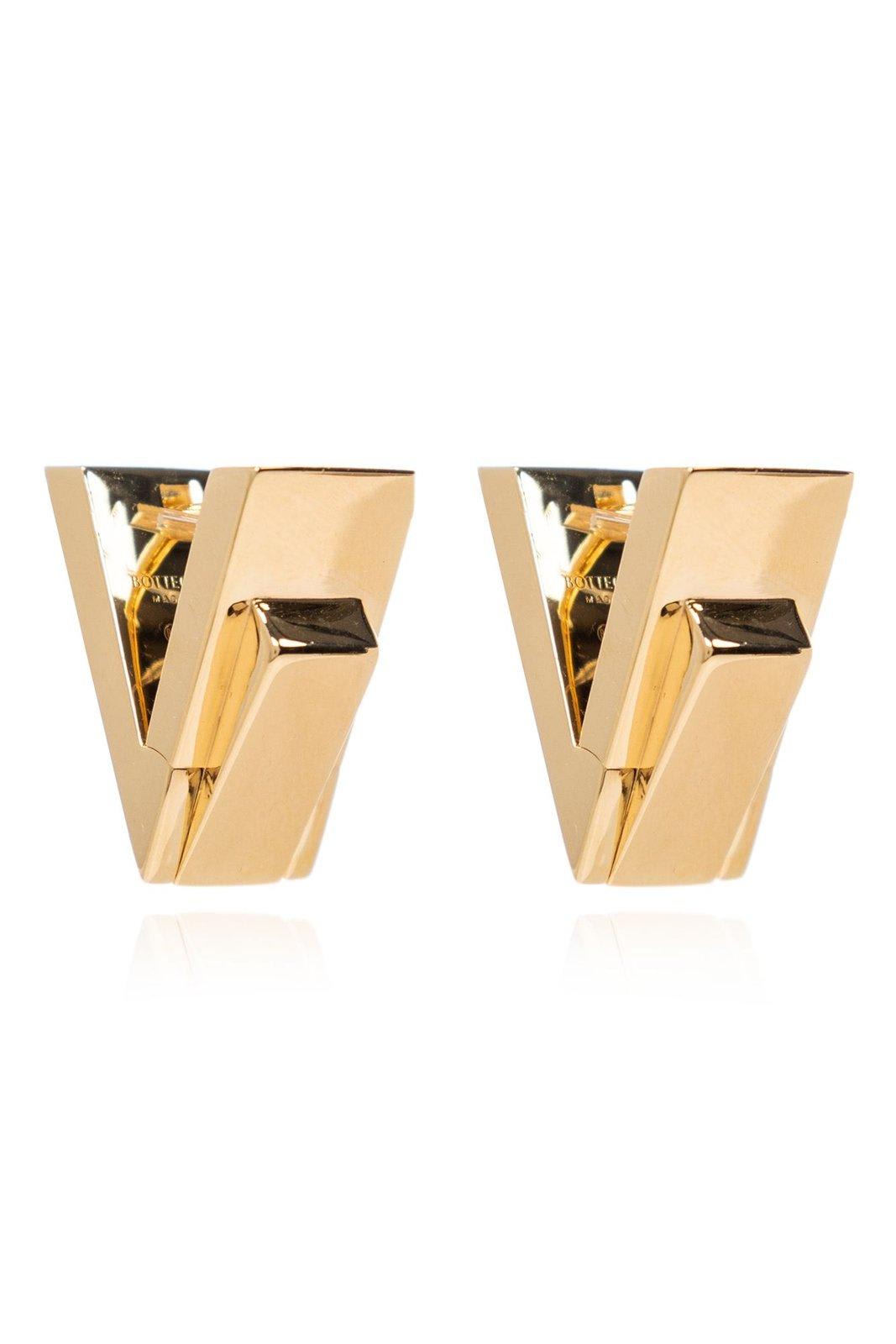 Bottega Veneta Pleat Earrings
