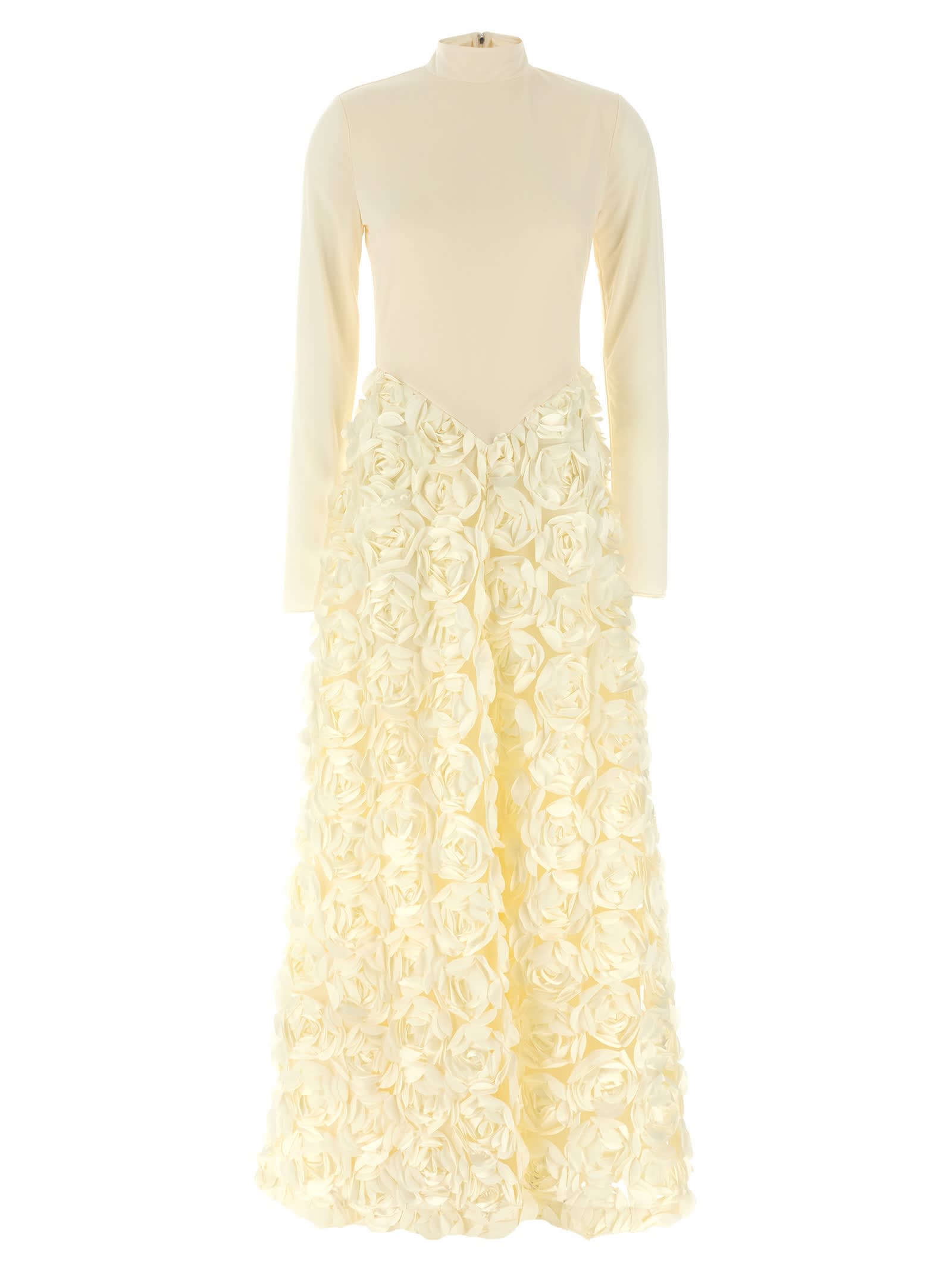 Rotate by Birger Christensen long Sleeve Maxi Dress