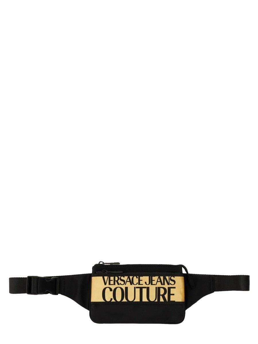 Versace Jeans Couture Logo Printed Zipped Belt Bag