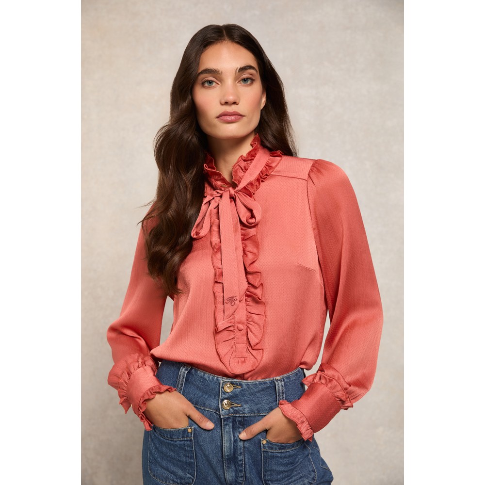 Rebecca Ruffle Blouse