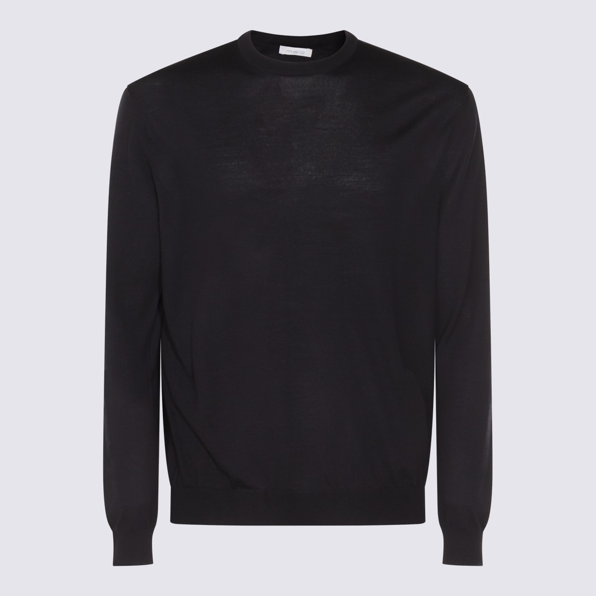 Malo Blue Wool Knitwear