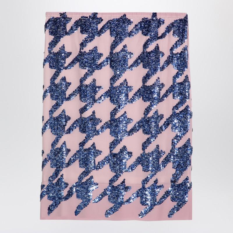 Dries Van Noten Pink Sequin Skirt