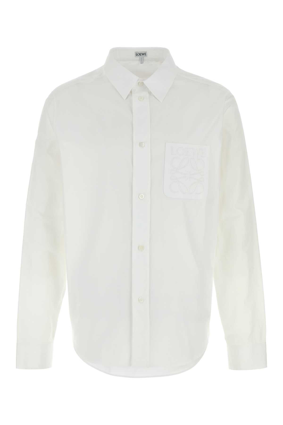 Loewe White Poplin Shirt