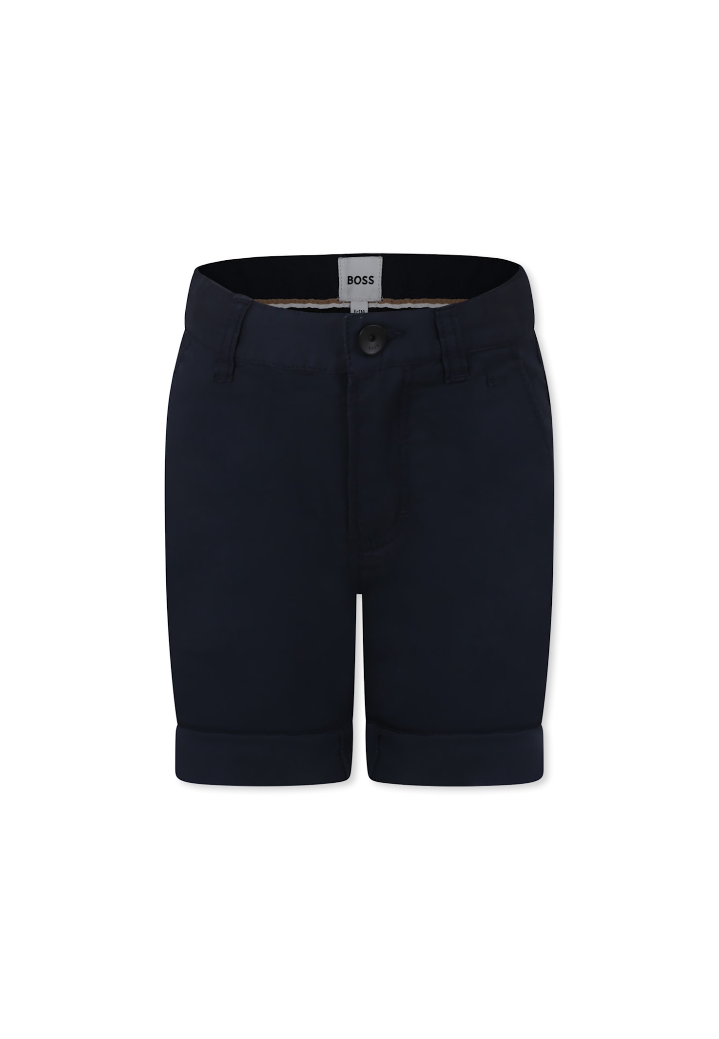 Hugo Boss Blue Shorts For Boy With Logo