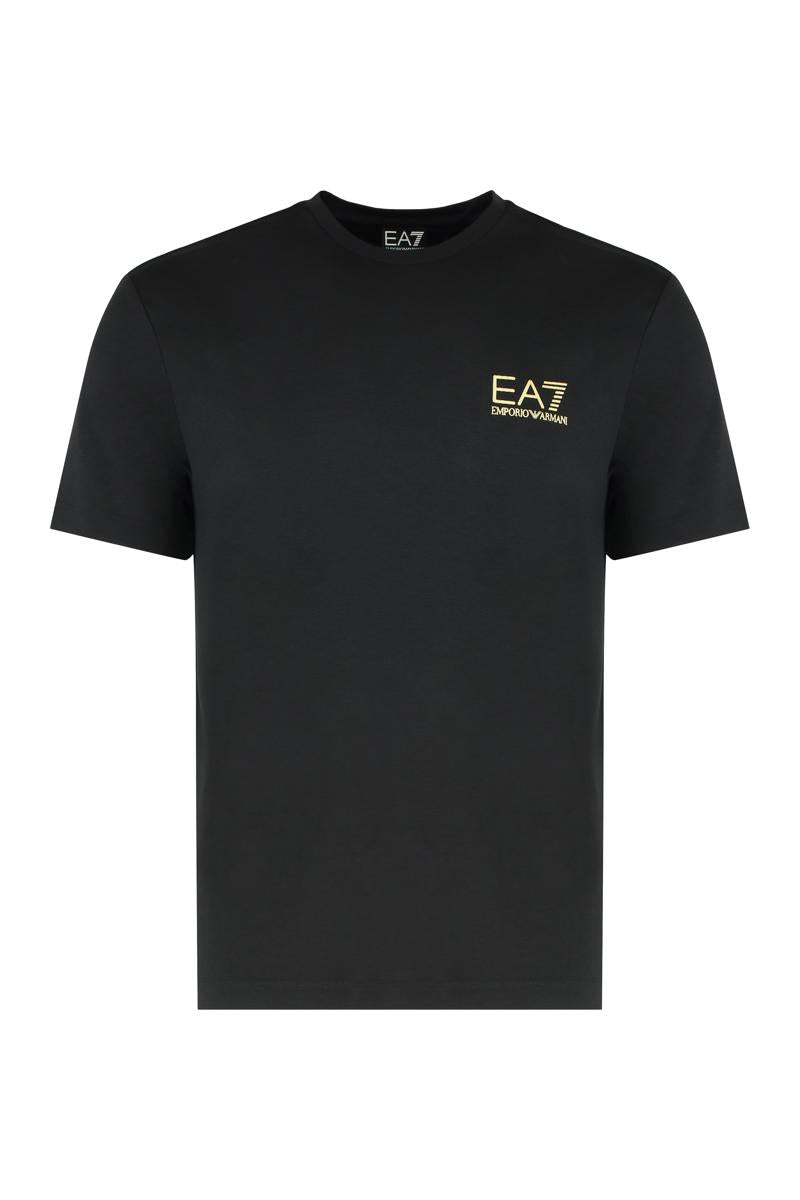Ea7 Emporio Armani Logo Print T-Shirt