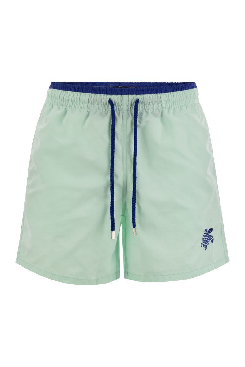 Vilebrequin Moka - Beach Shorts With Contrasting Color