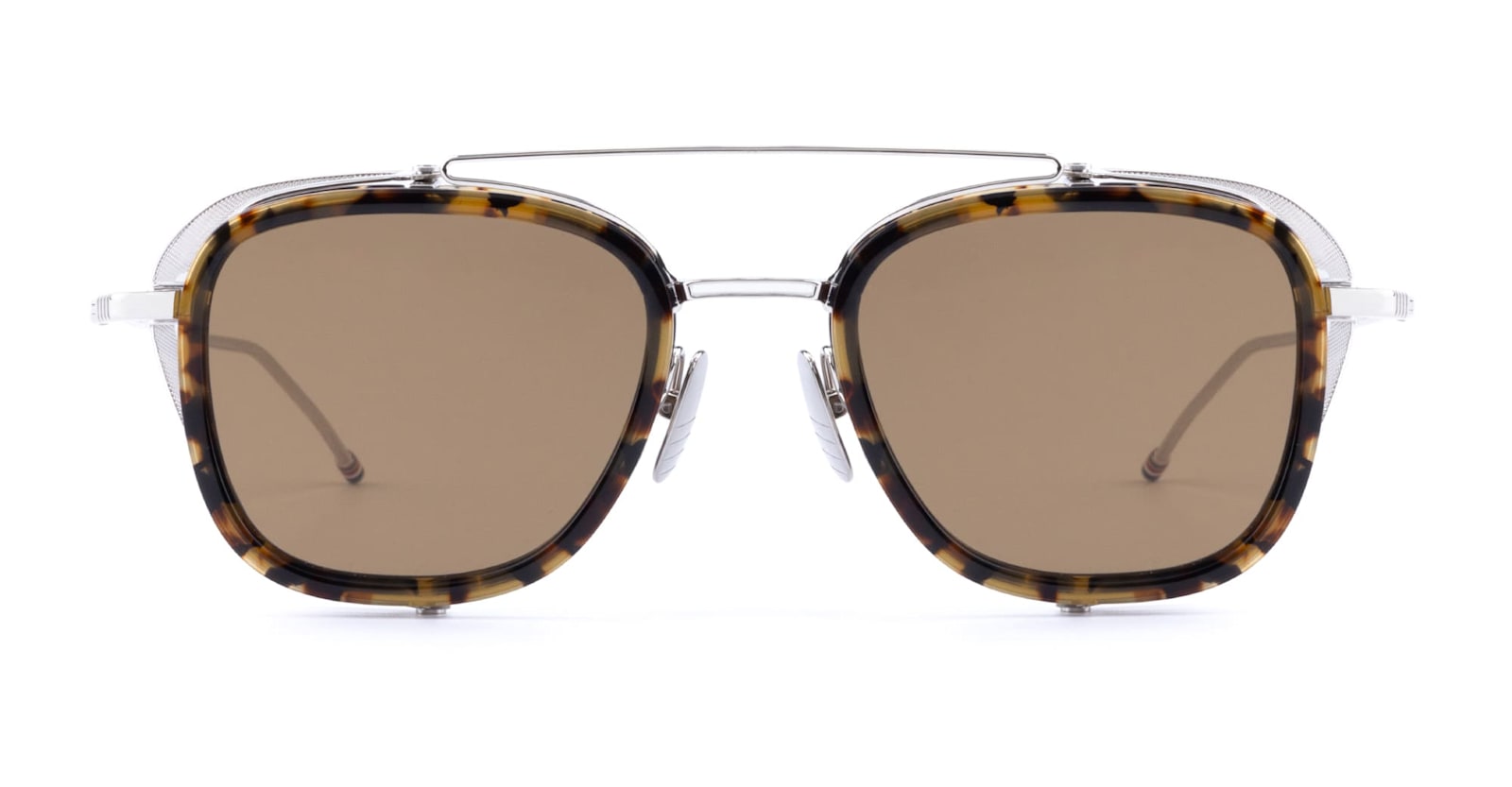 Thom Browne Rectangular - Dark Brown Sunglasses