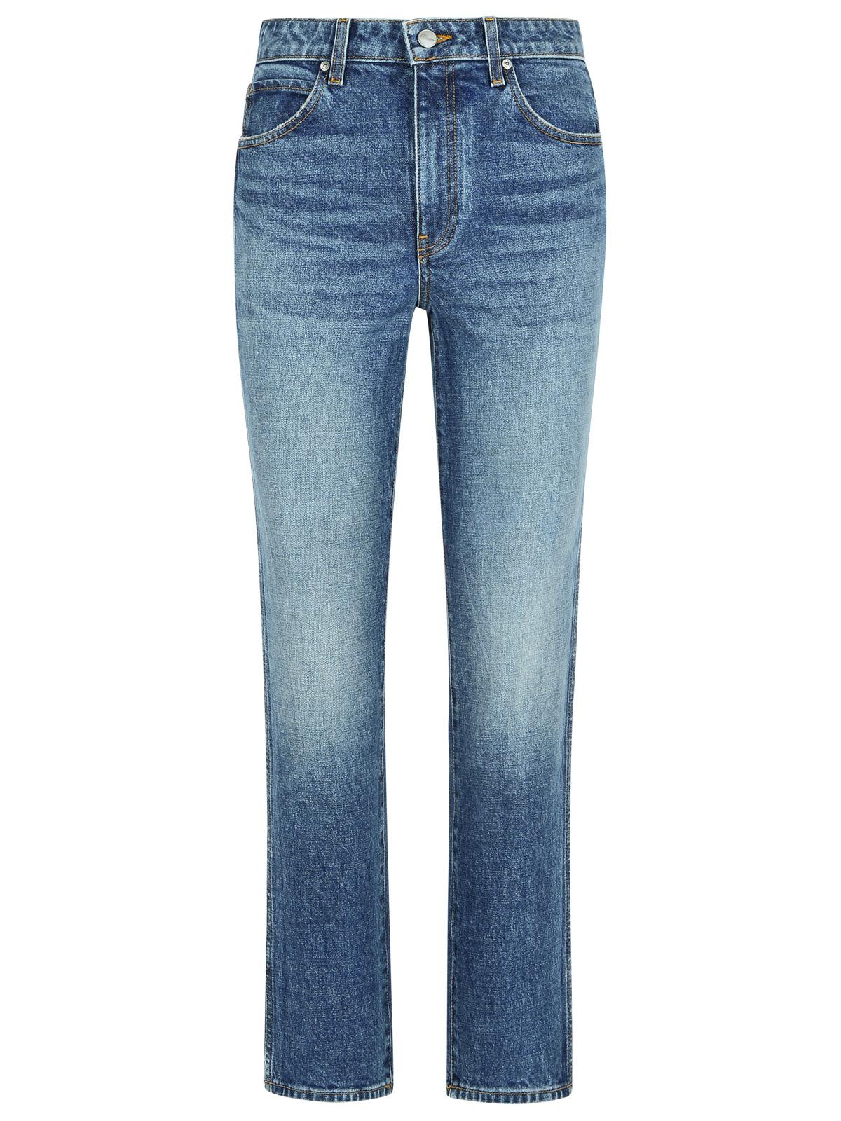 Khaite viv Blue Cotton Jeans