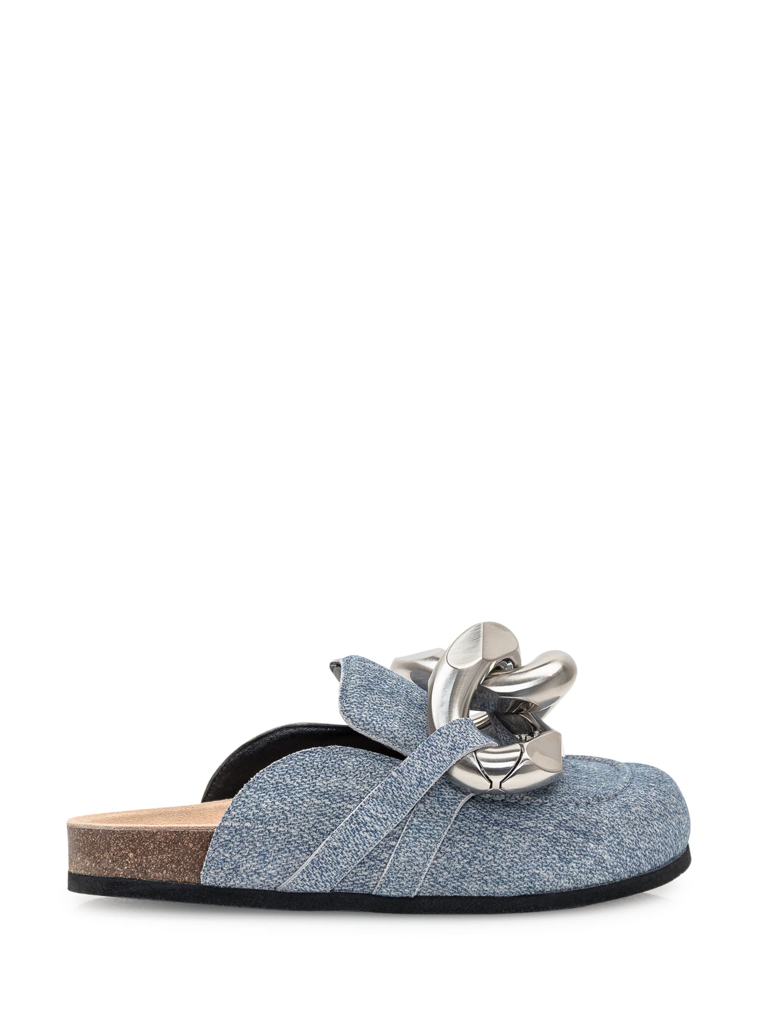 J. W. Anderson Slipper-mule In Blue Leather