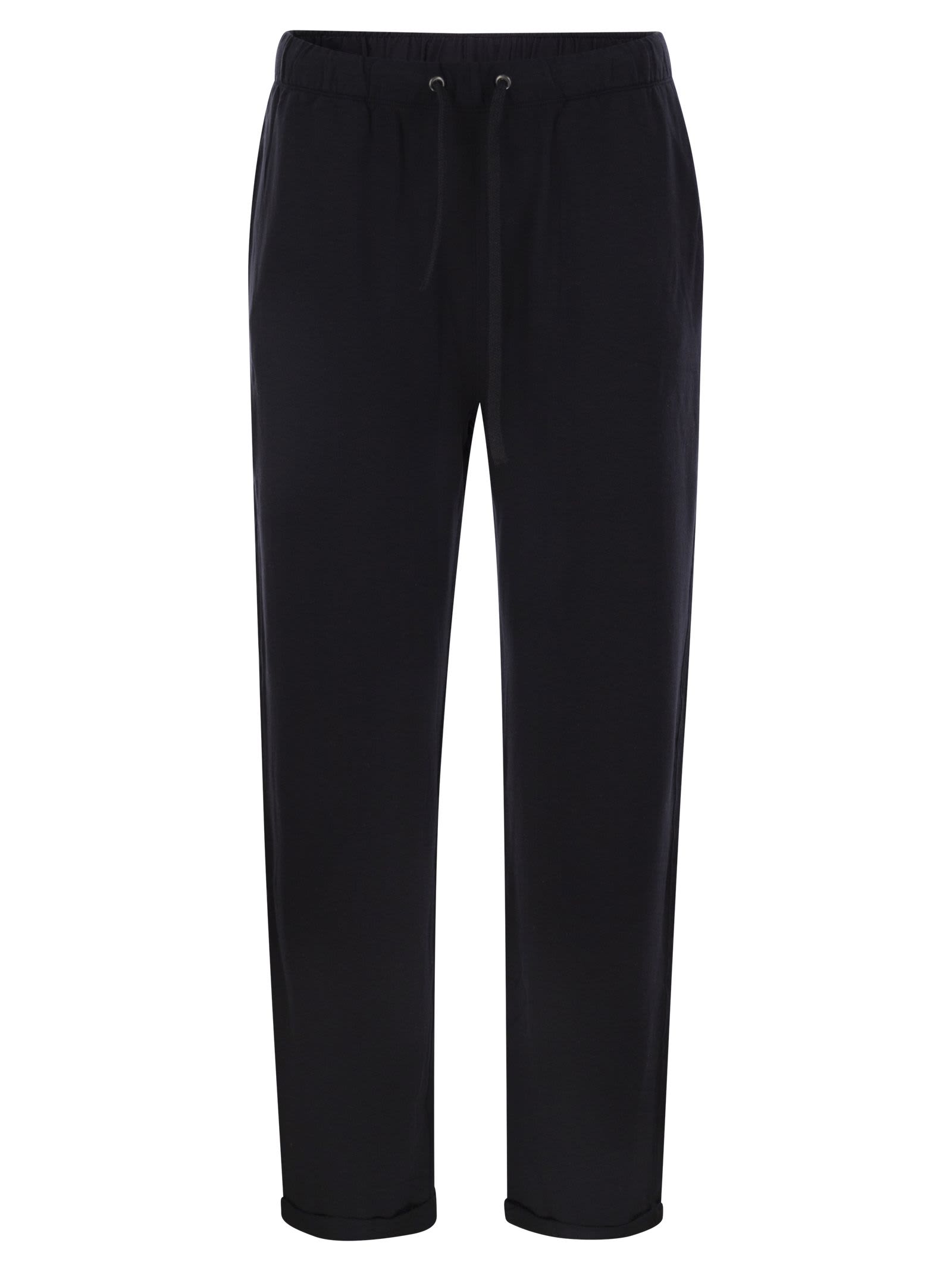 Majestic Filatures Trousers With Drawstring Waist
