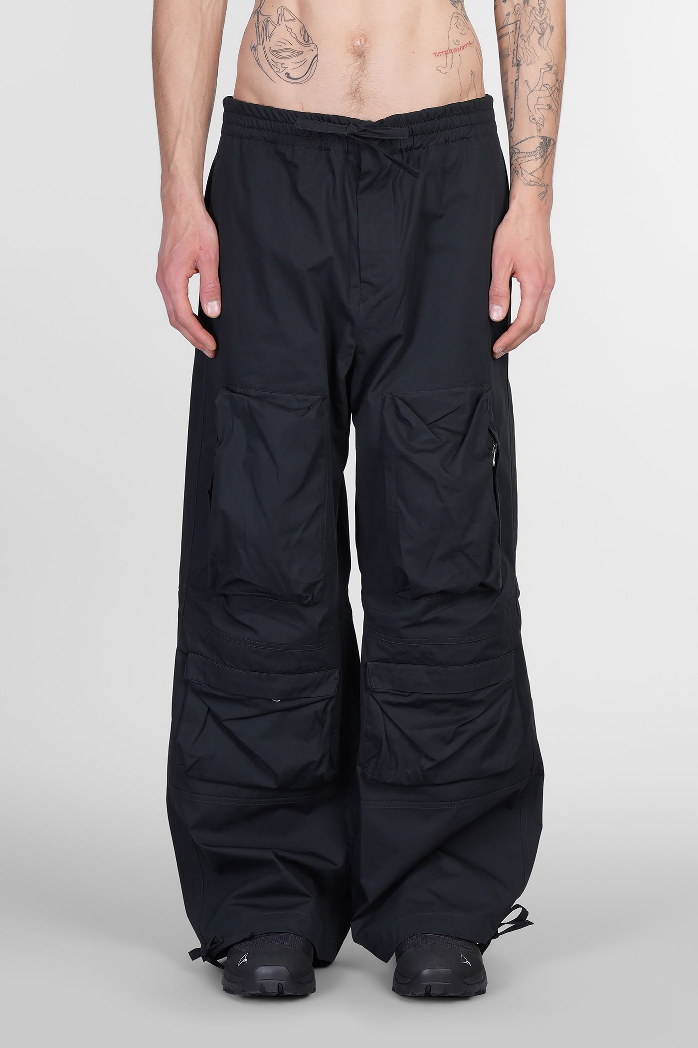 OAMC Pants In Black Cotton