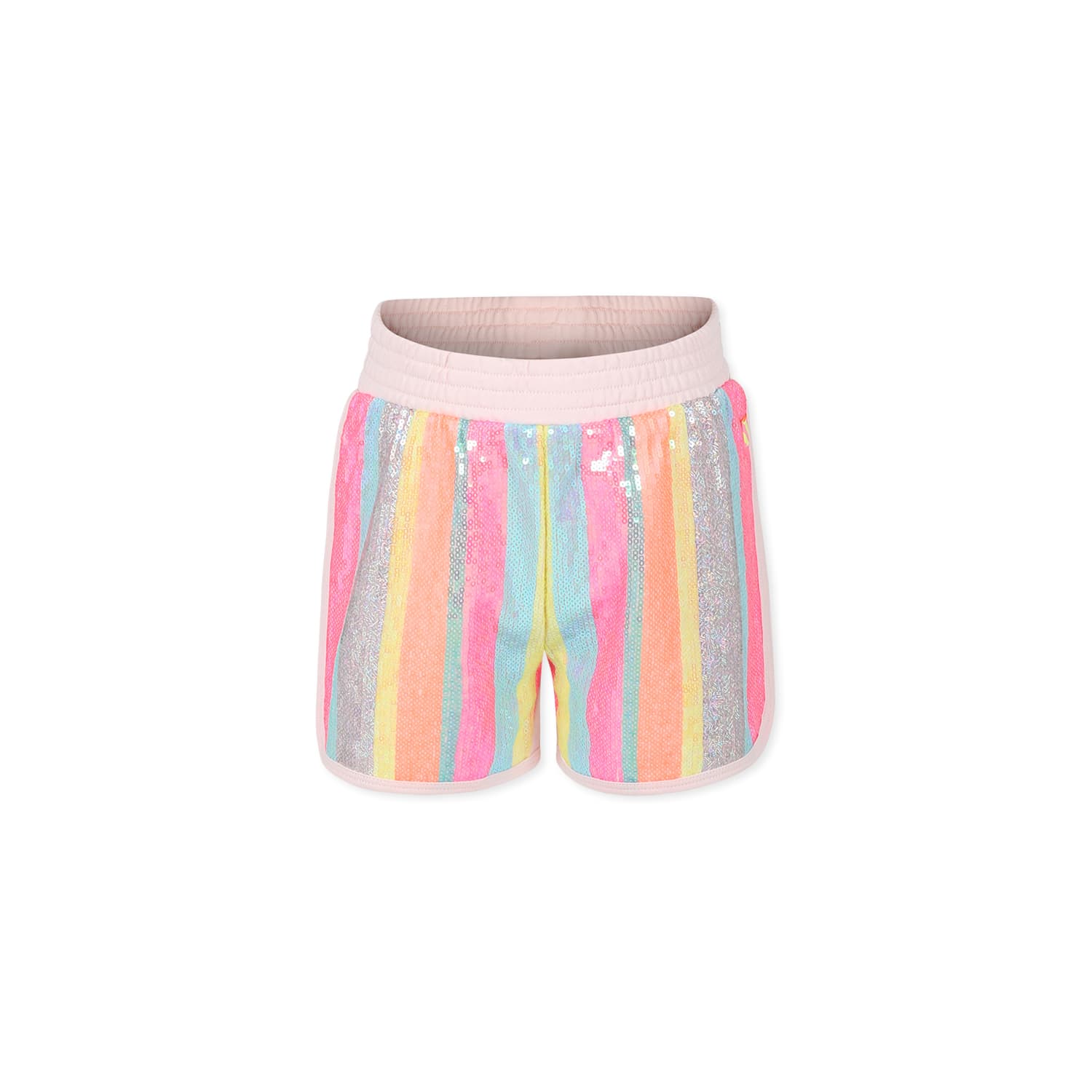 Billieblush Multicolored Shorts For Girl With Sequins