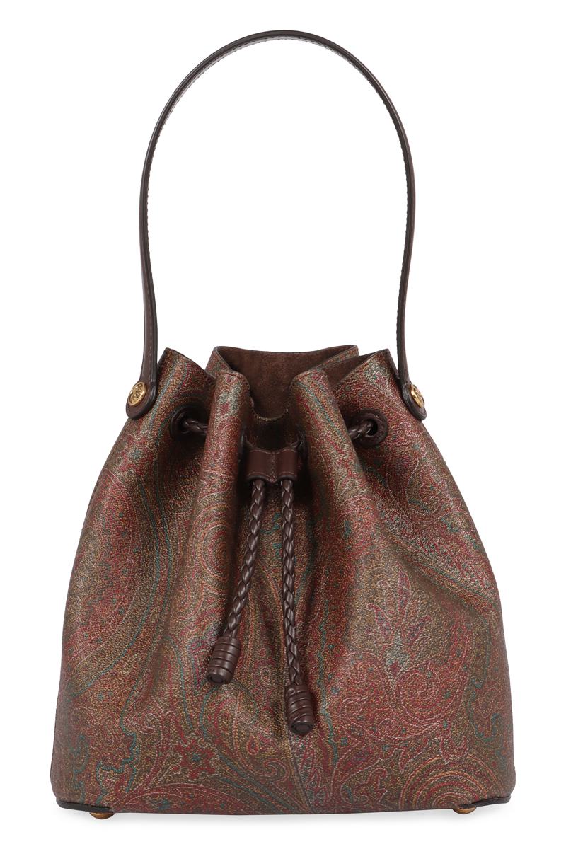 Etro Paisley Print Small Bucket Bag