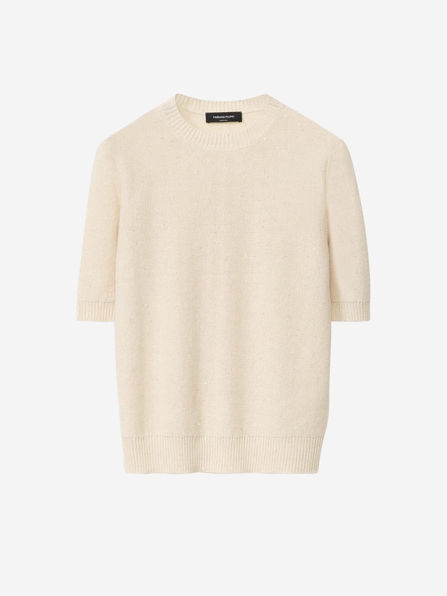 Fabiana Filippi Sequin Knit Jersey