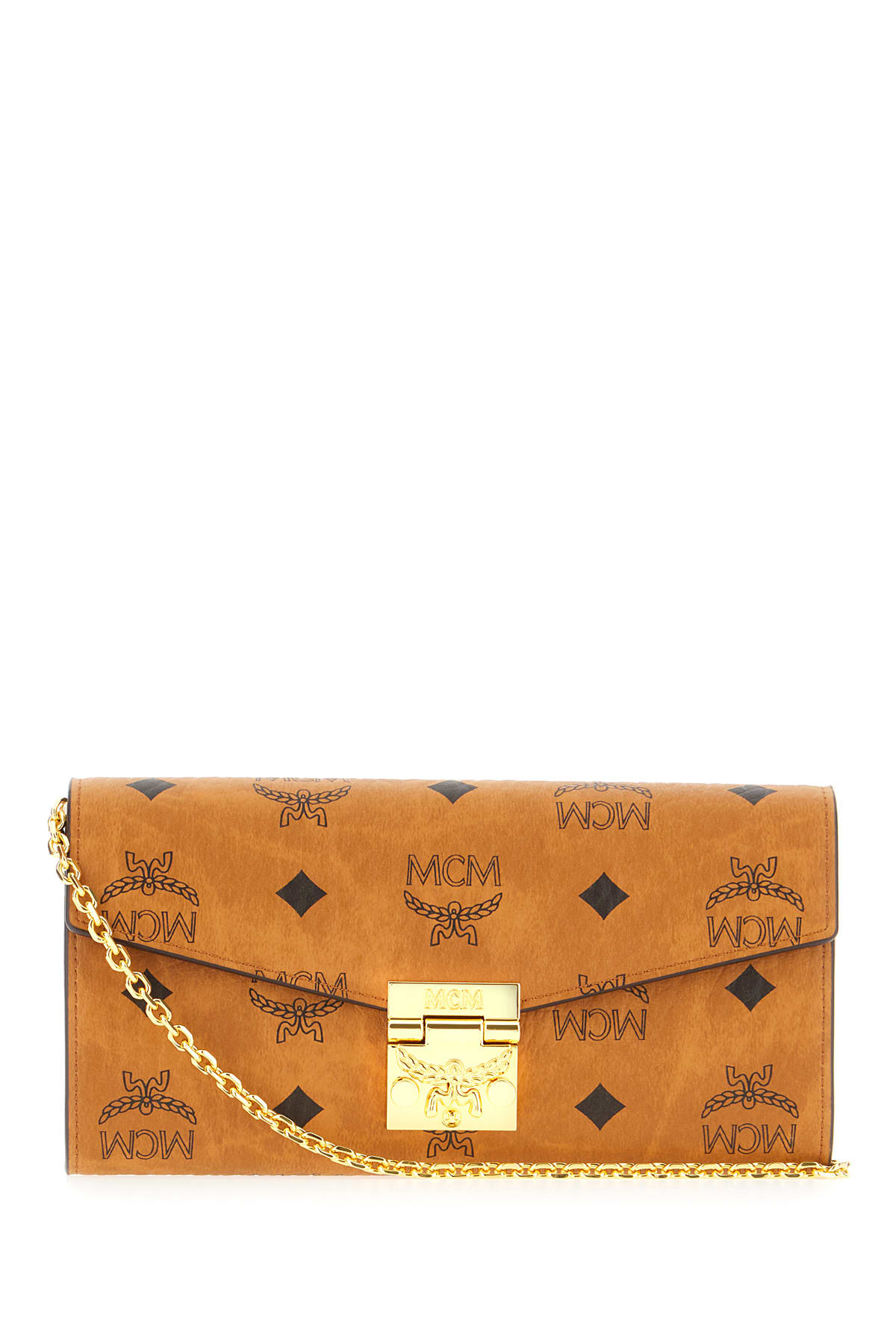 MCM Printed Canvas Wallet
