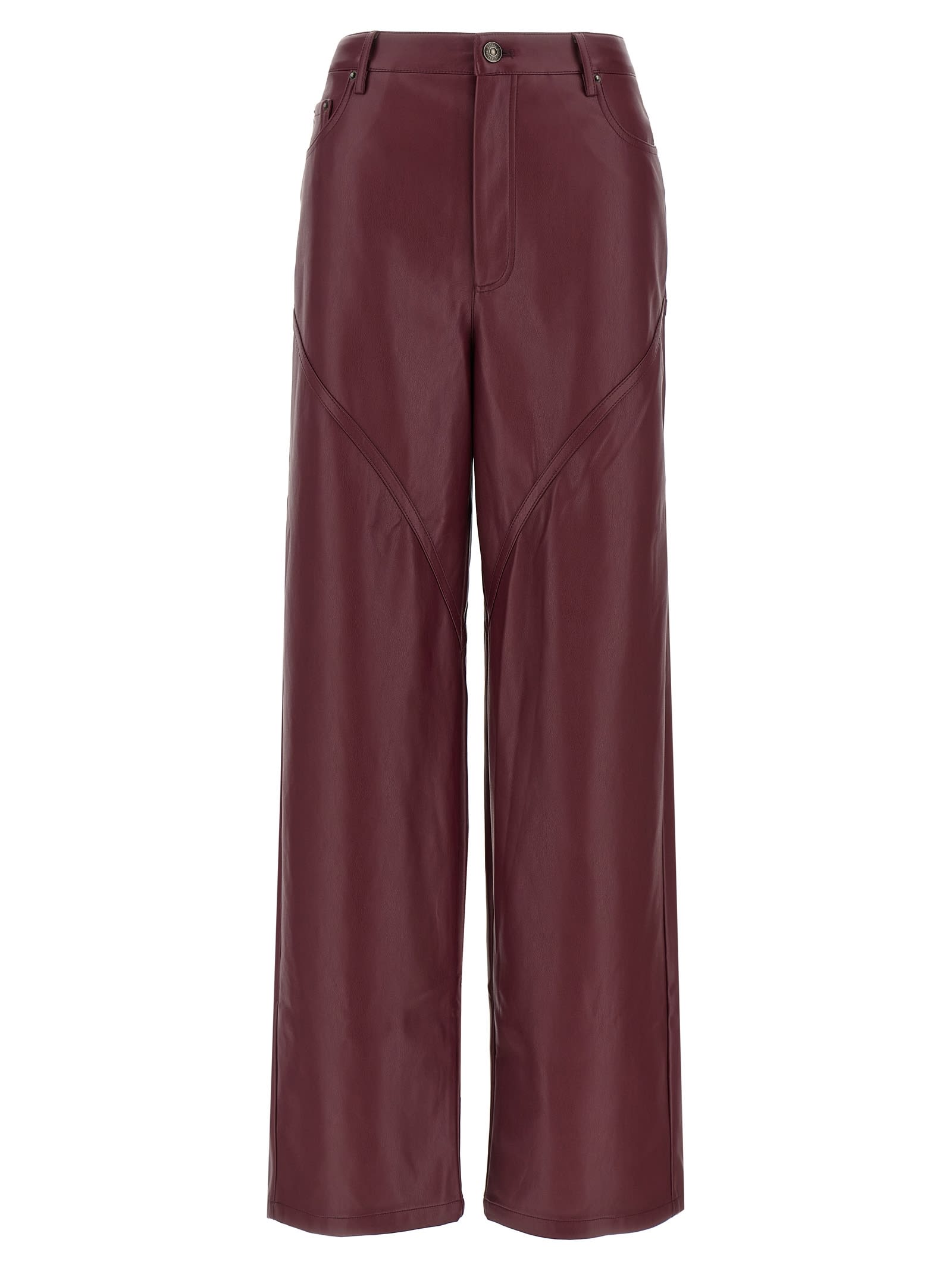Rotate by Birger Christensen mid Waisted Piping Pants