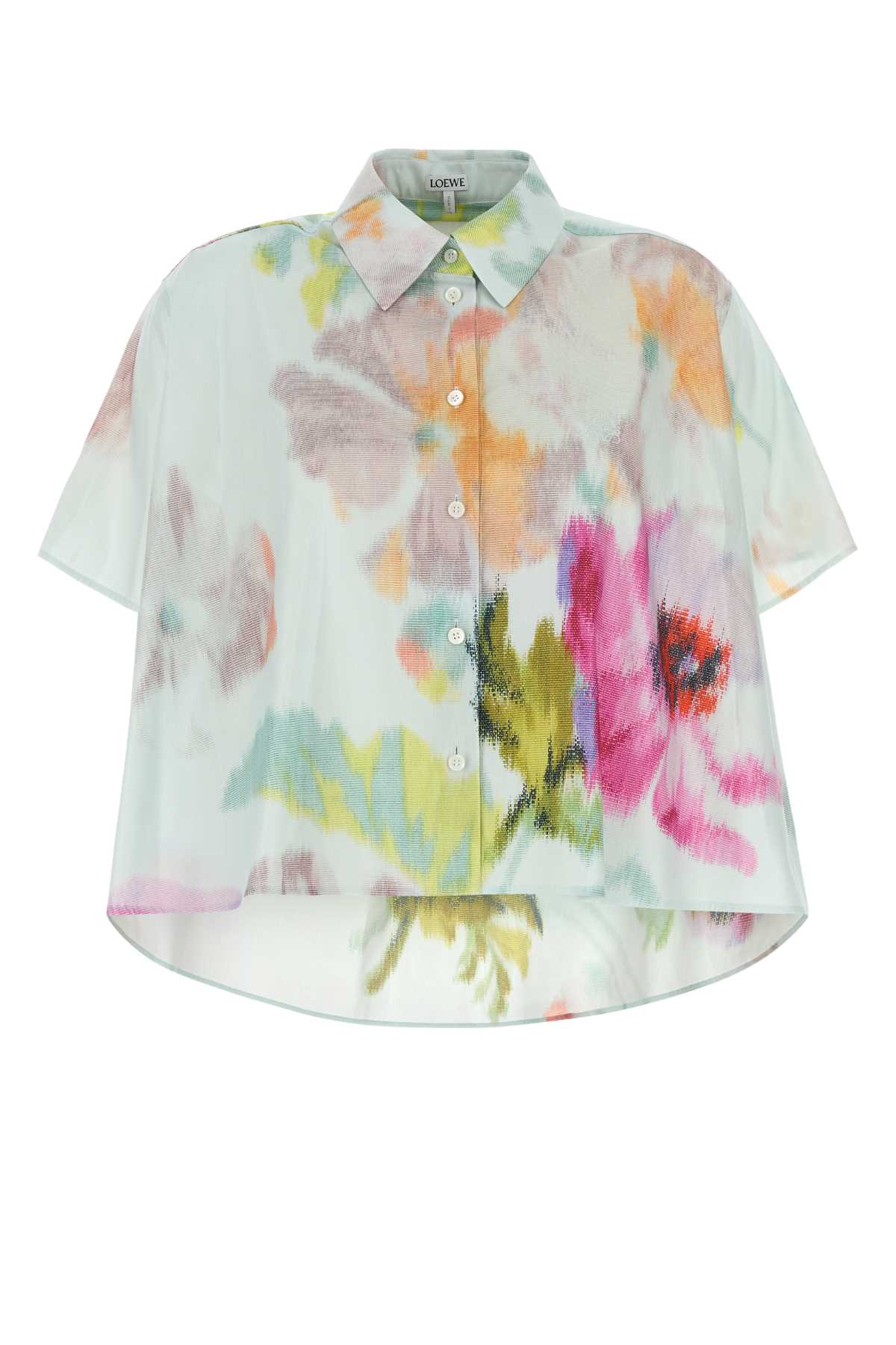 Loewe Printed Cotton Blend Shirt