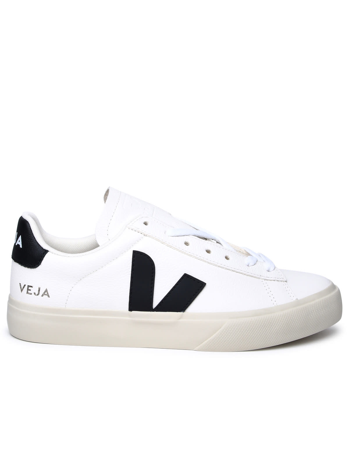 Veja White Leather Sneakers