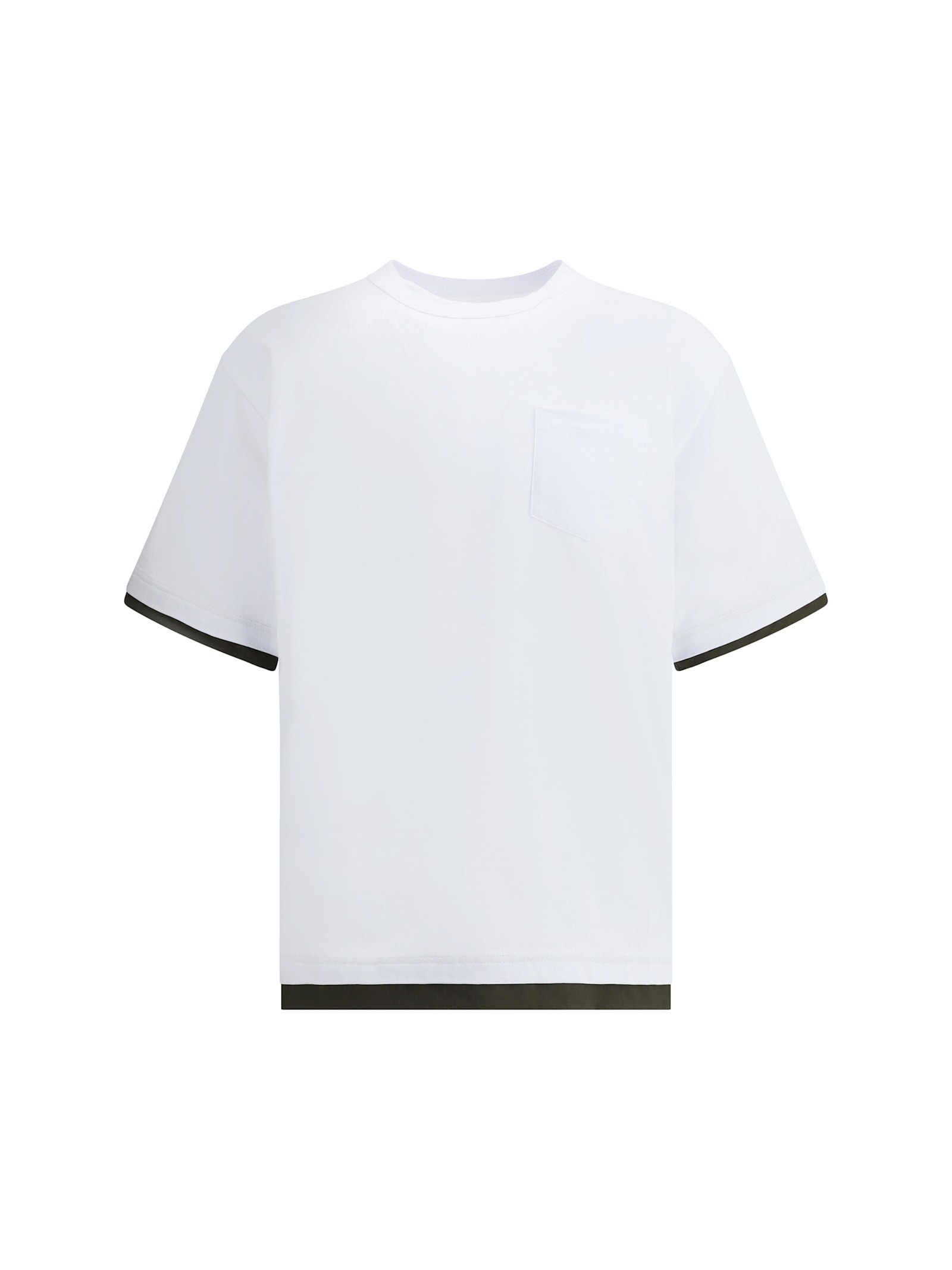 Sacai T-shirt Double Layers