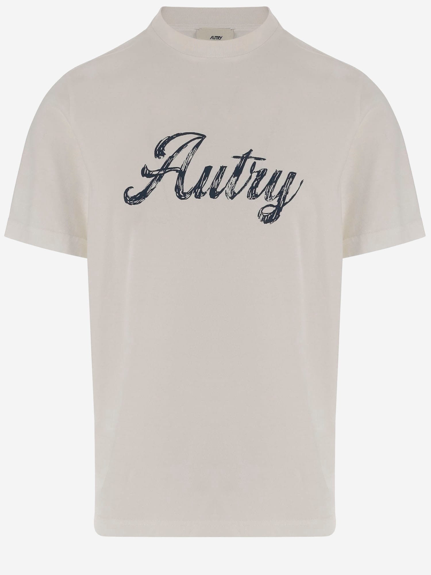 Autry Cotton T-shirt With Logo Print