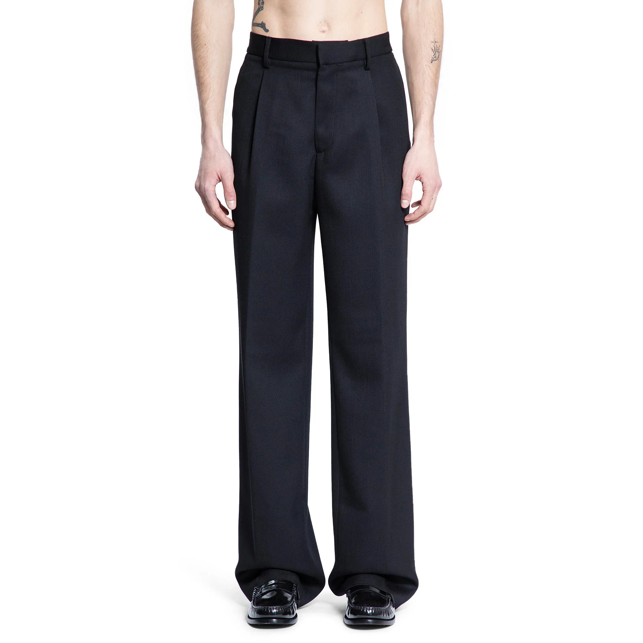 Crêpe Covert Trousers