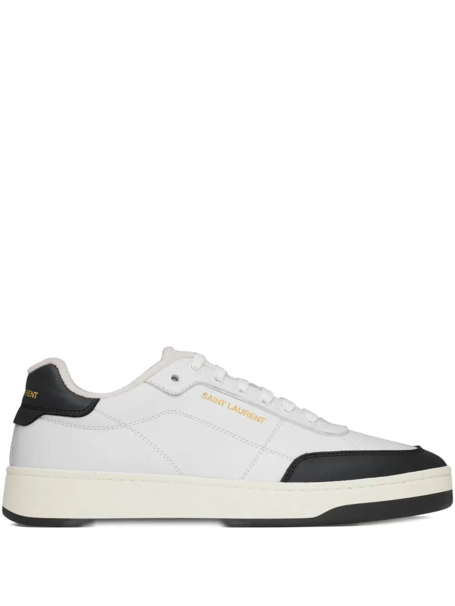 Saint Laurent Sl/61 Sneakers In Smooth Leather Shoes